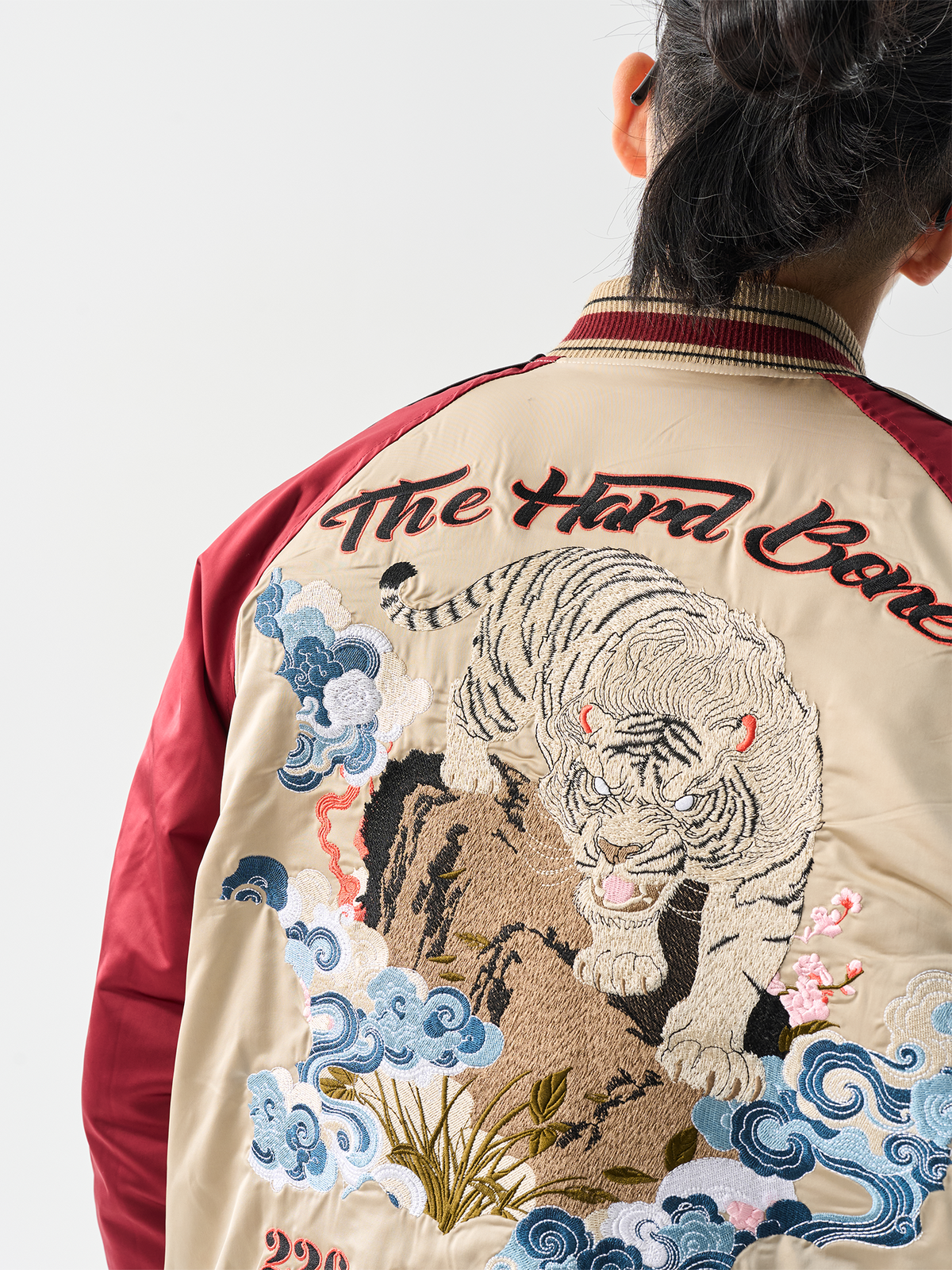 NEIGBORL Sukajan Embroidered Graphic Jacket