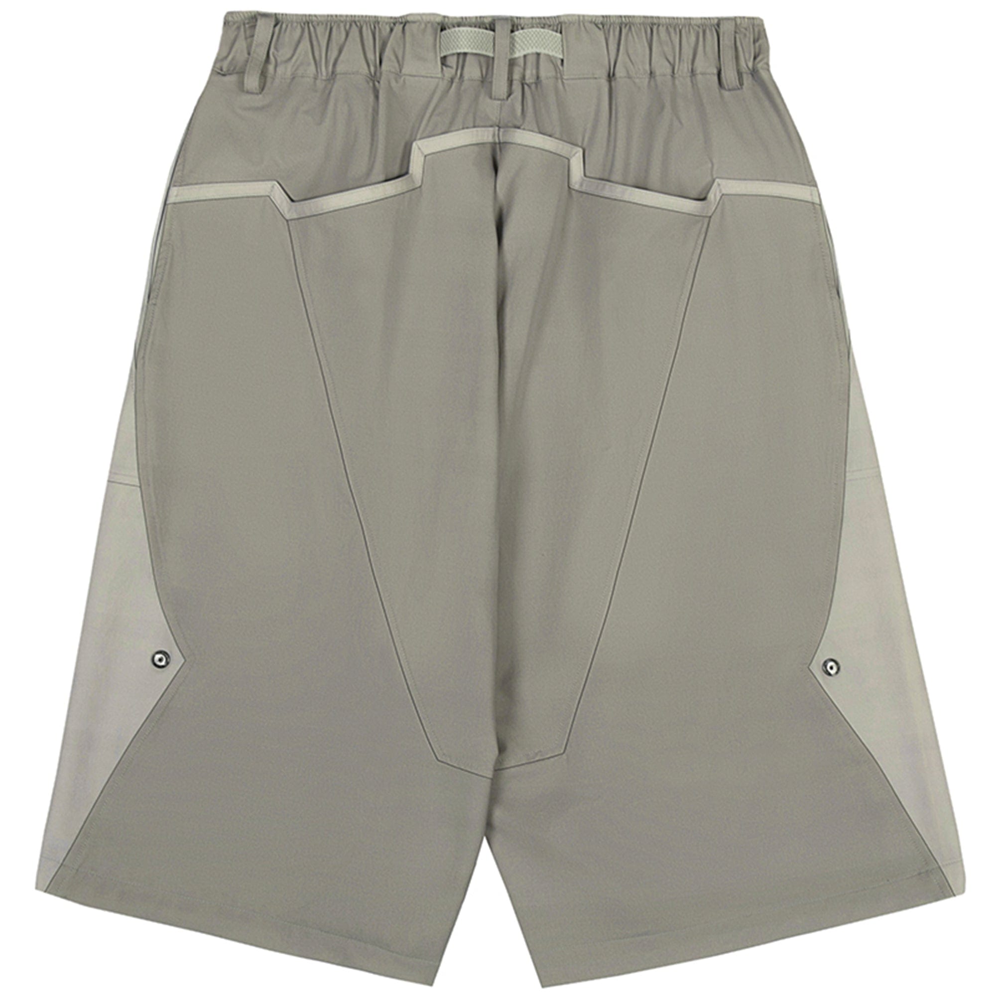 XIPHEVIL Demiurge Deconstructed Multi-Zipper Shorts Green, premium urban and streetwear designers apparel on PROJECTISR.com, XIPHEVIL