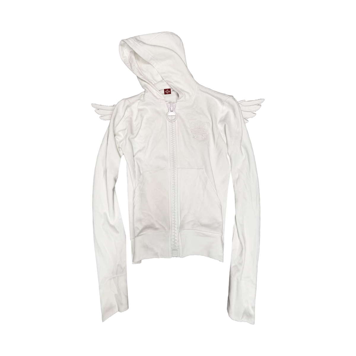 DETW Angel Wing Crown Graphic Hooded Jacket