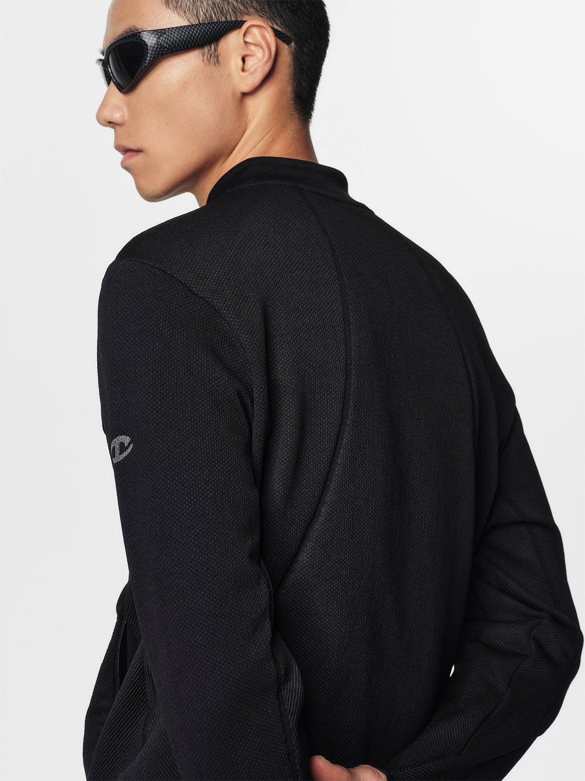CATSSTAC Seamless Knit Mock-Neck Jacket