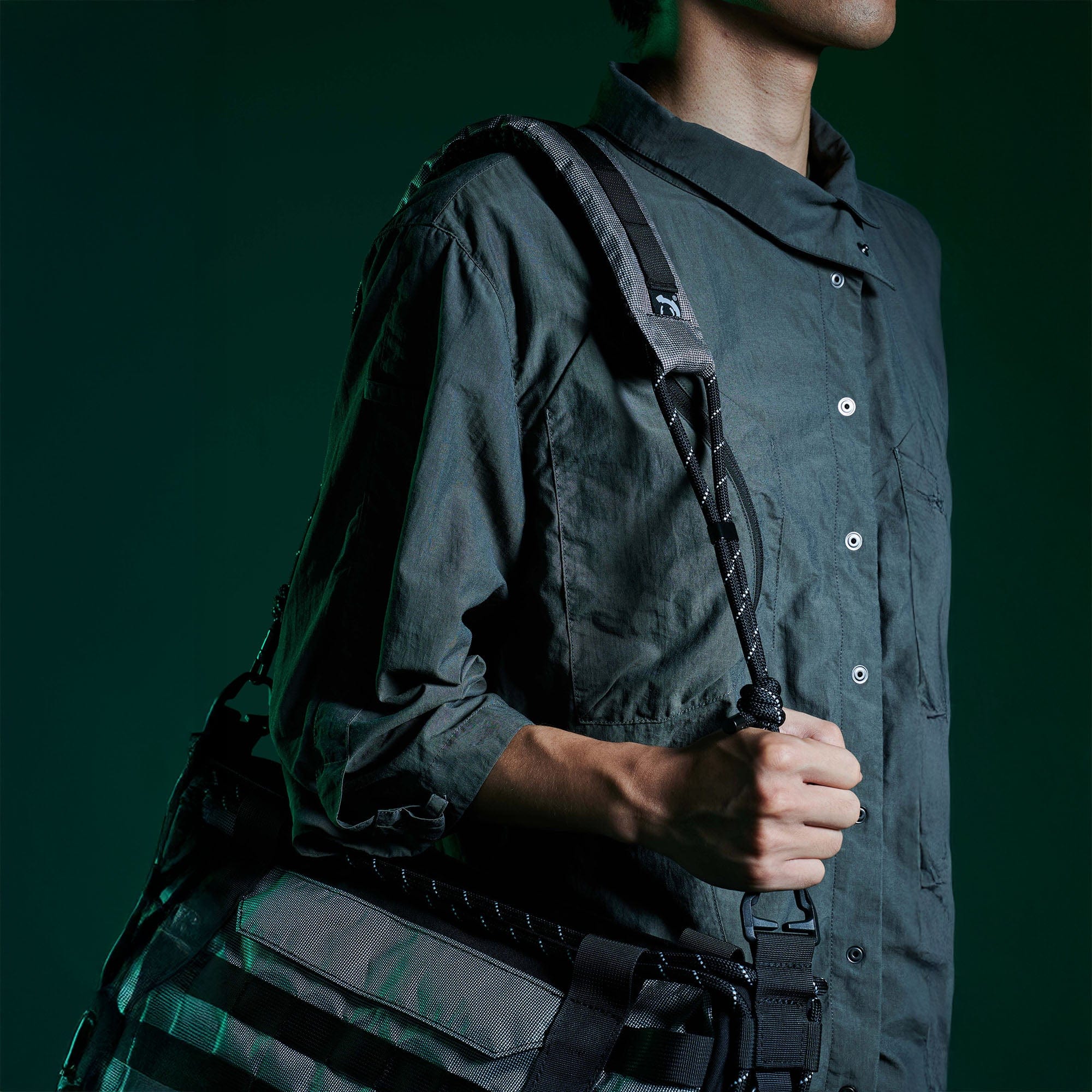 OVERCLOCK ROAM Tactical Padded Rope Shoulder Strap, premium urban and streetwear designers apparel on PROJECTISR.com, OVERCLOCK ROAM
