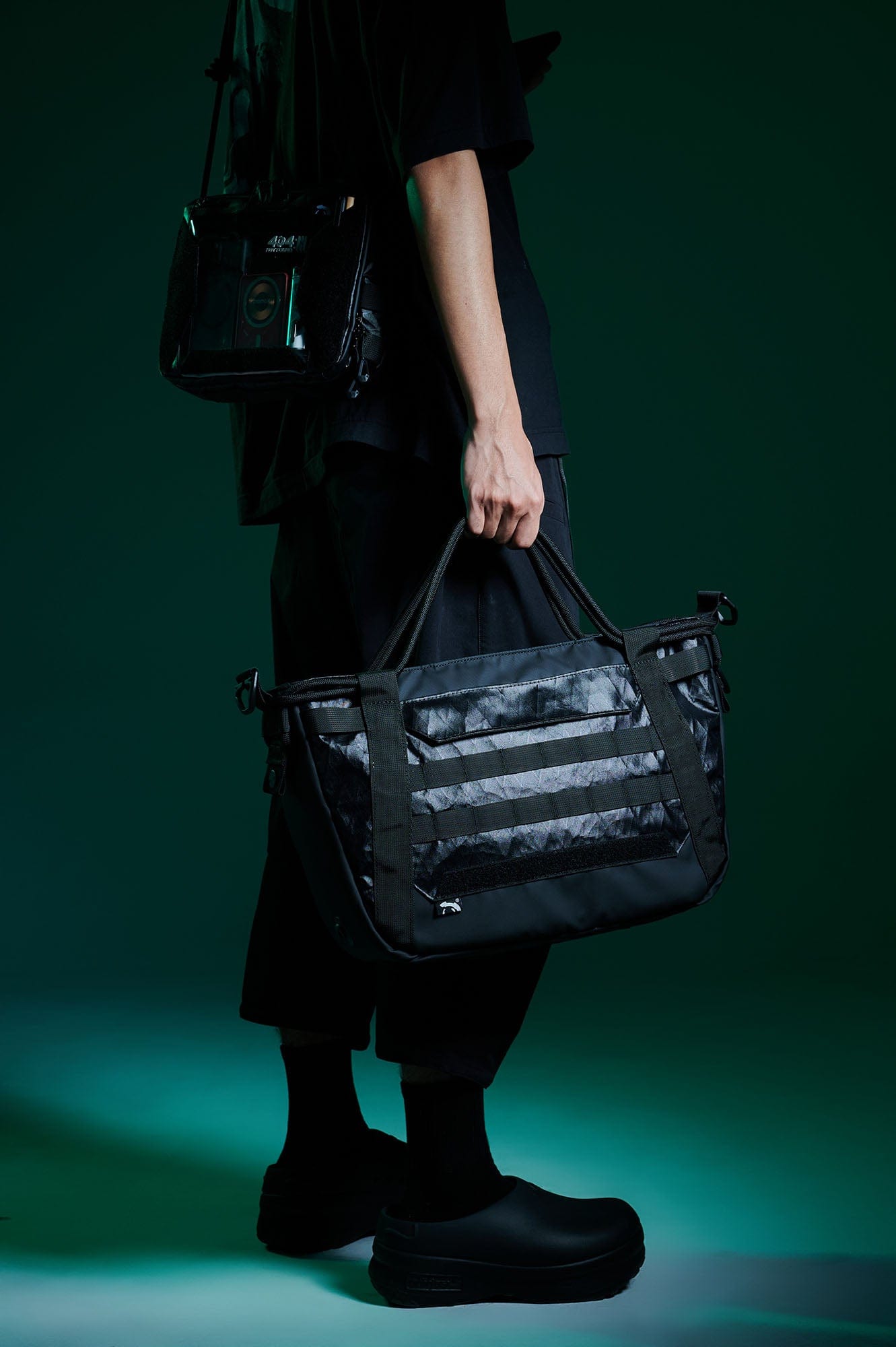 OVERCLOCK ROAM Modular Tactical Tote Bag, premium urban and streetwear designers apparel on PROJECTISR.com, OVERCLOCK ROAM