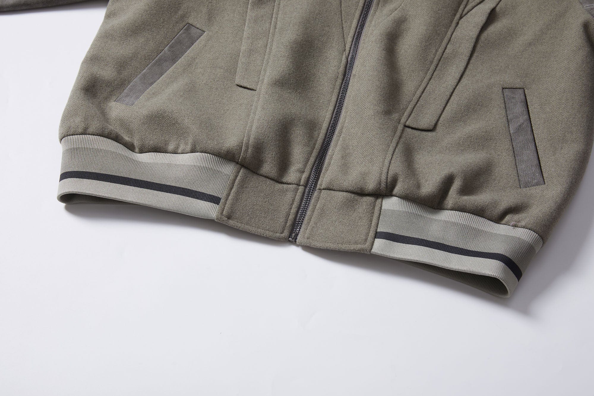 ERROR CODE ROBOT Pearl Embellished Paneled Varsity Jacket, premium urban and streetwear designers apparel on PROJECTISR.com, ERROR CODE ROBOT