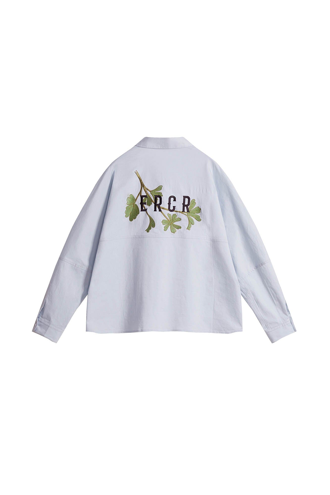 ERROR CODE ROBOT Botanical Embroidered Logo Shirt, premium urban and streetwear designers apparel on PROJECTISR.com, ERROR CODE ROBOT