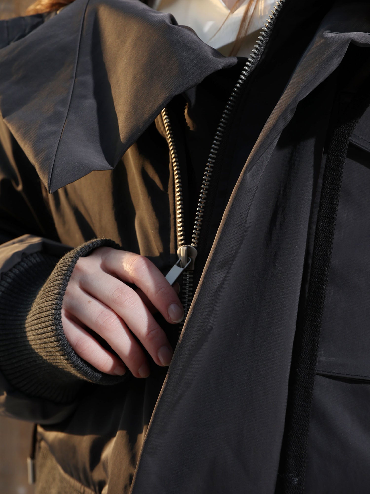 ERROR CODE ROBOT Classic Oversized Hooded Down Jacket, premium urban and streetwear designers apparel on PROJECTISR.com, ERROR CODE ROBOT