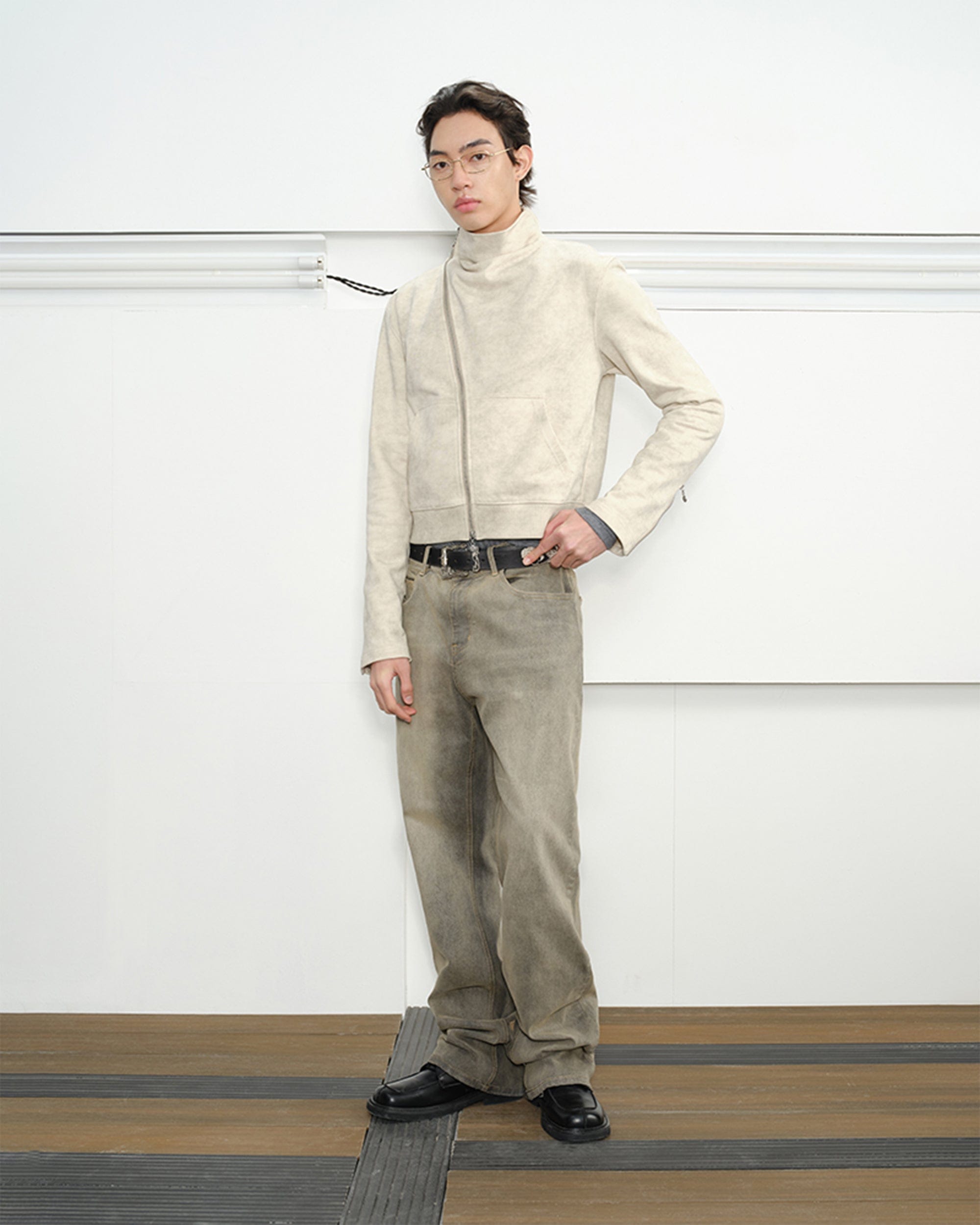 KREATE Volcanic Mud Washed Jeans, premium urban and streetwear designers apparel on PROJECTISR.com, KREATE