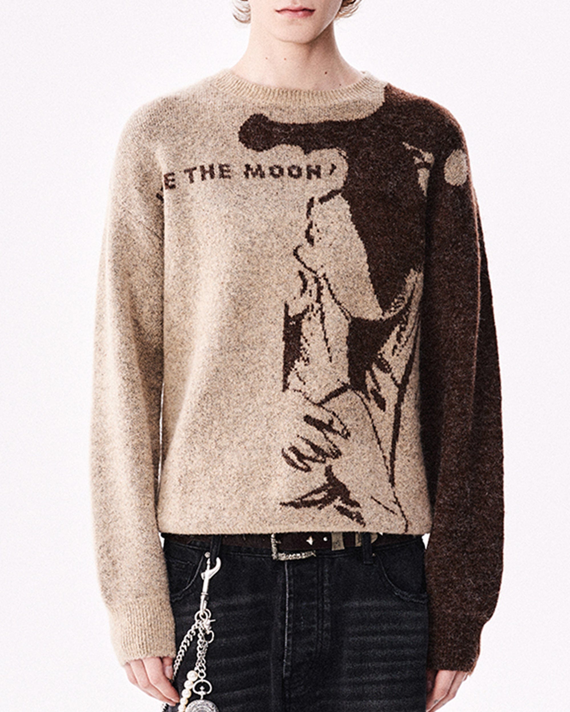 RICHILL USE THE MOON Sweater, premium urban and streetwear designers apparel on PROJECTISR.com, RICHILL
