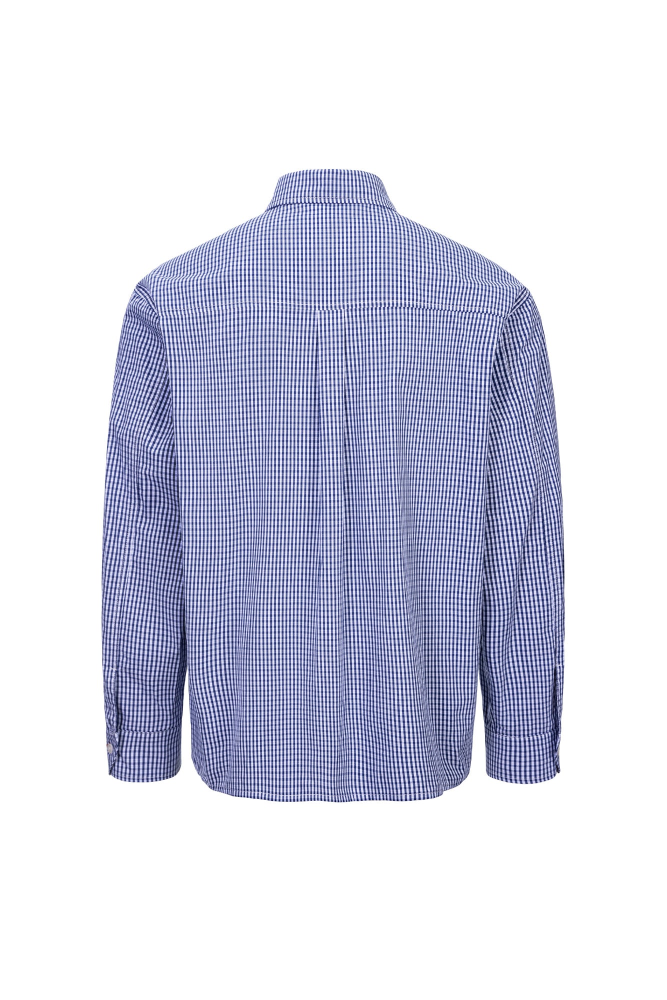 CATSSTAC Essential Gingham Embroidered Shirt, premium urban and streetwear designers apparel on PROJECTISR.com, CATSSTAC