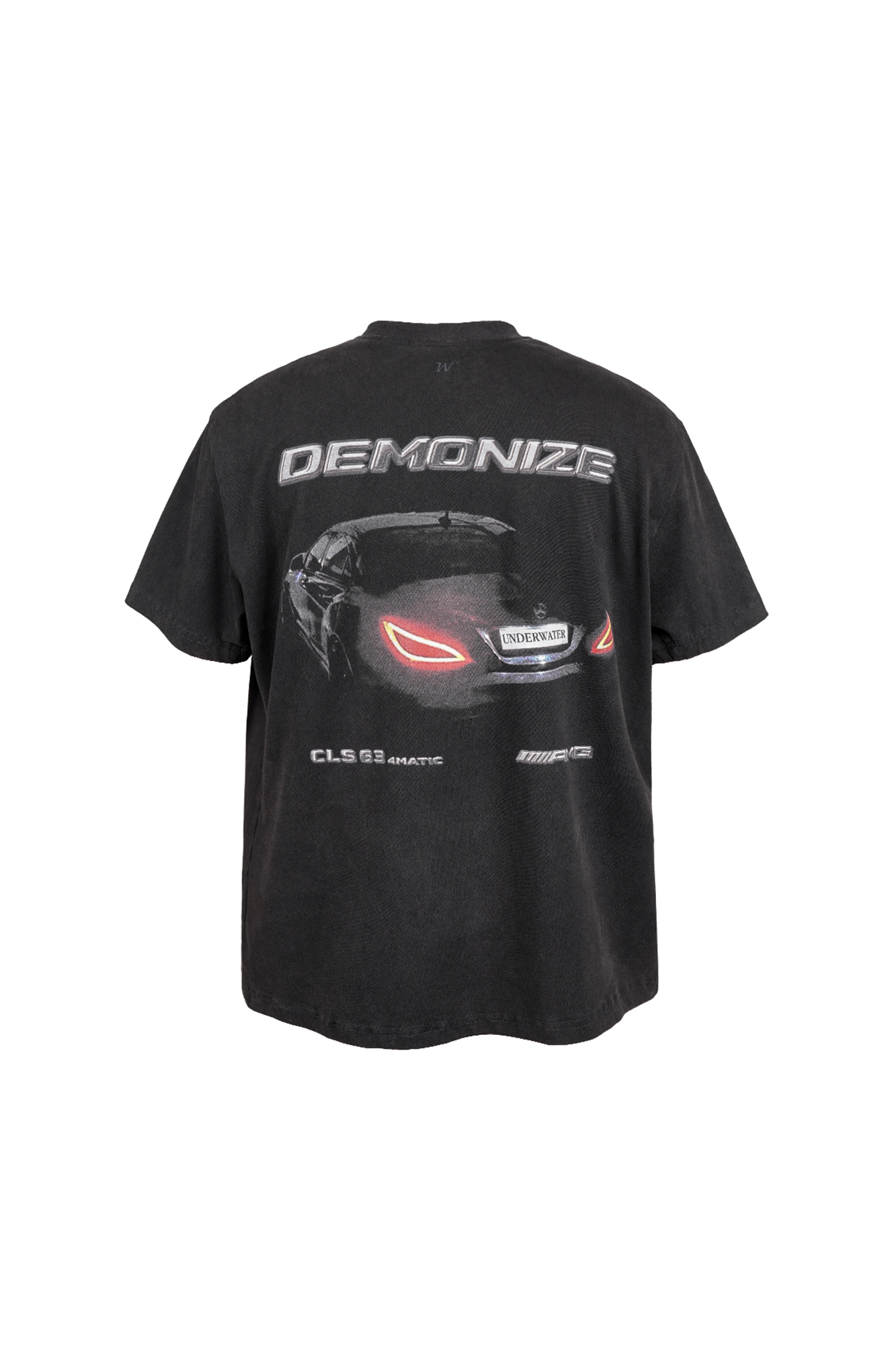 UNDERWATER Demon Eye Racing Graphic Washed T-Shirt, premium urban and streetwear designers apparel on PROJECTISR.com, UNDERWATER