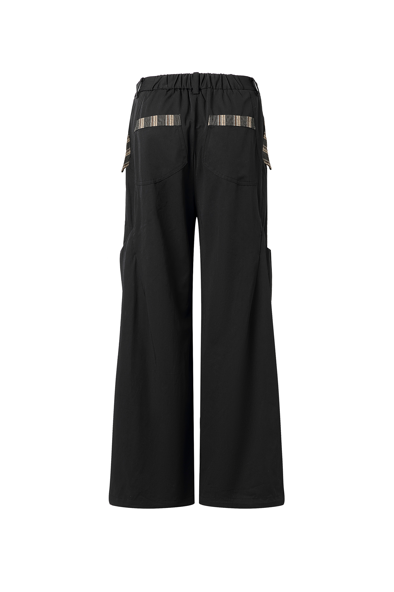 MOITIEDEPETALE Pleated Panel Oversized Cargo Pants