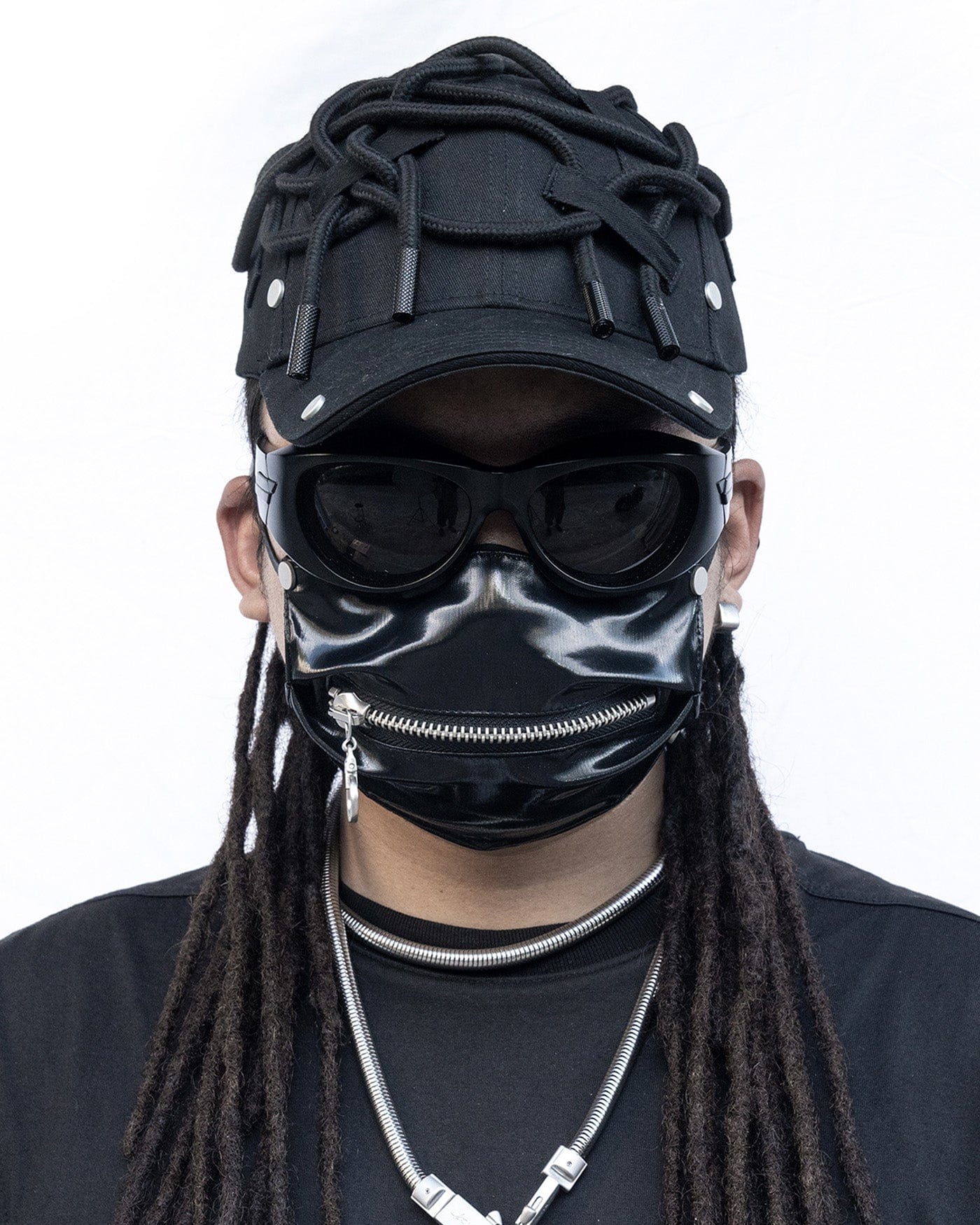 INSIDE OUT Draw-String Rivet Cap, premium urban and streetwear designers apparel on PROJECTISR.com, INSIDE OUT