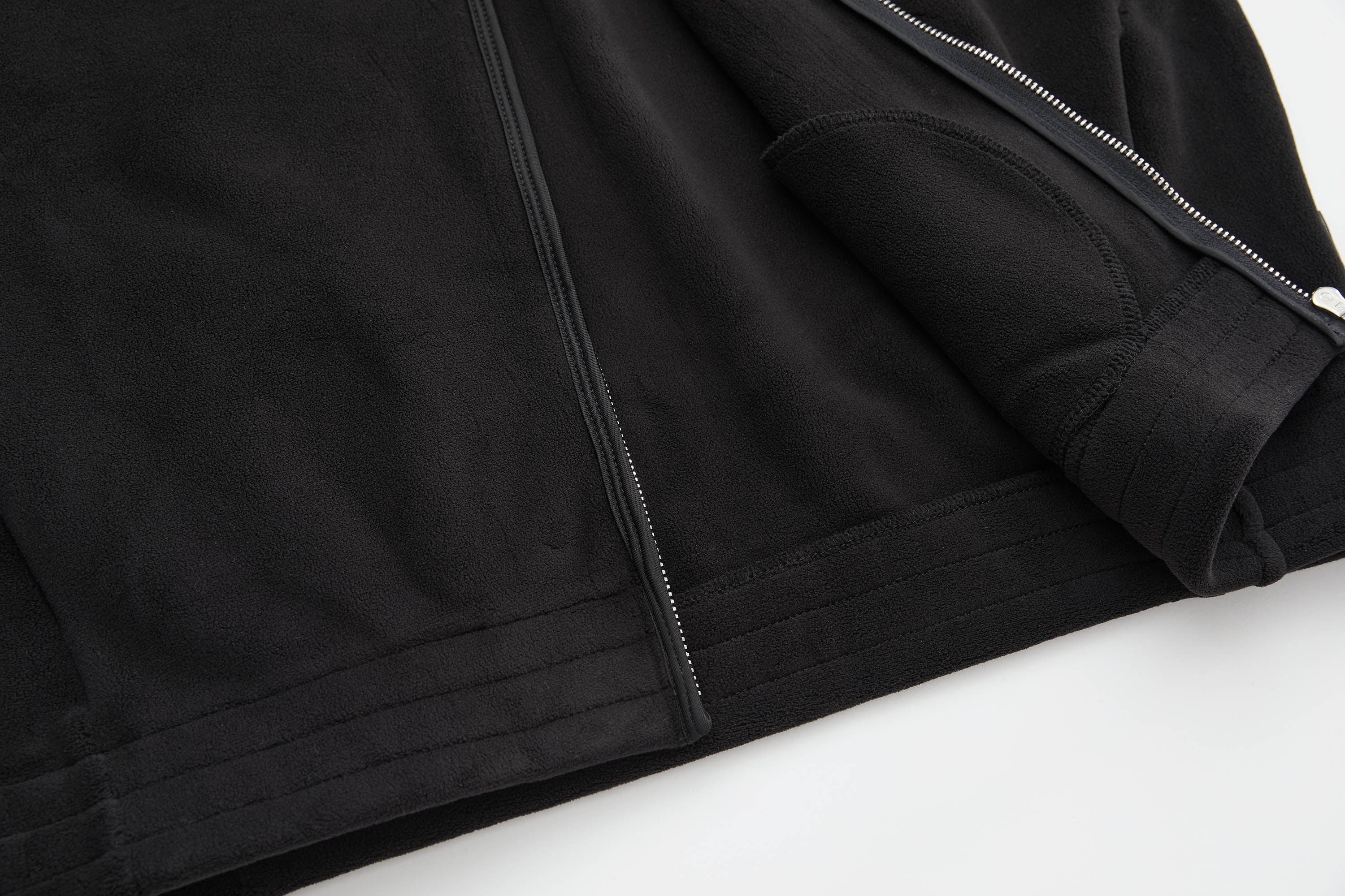RTVG Essential Stand-Collar Polar Fleece Jacket, premium urban and streetwear designers apparel on PROJECTISR.com, RTVG