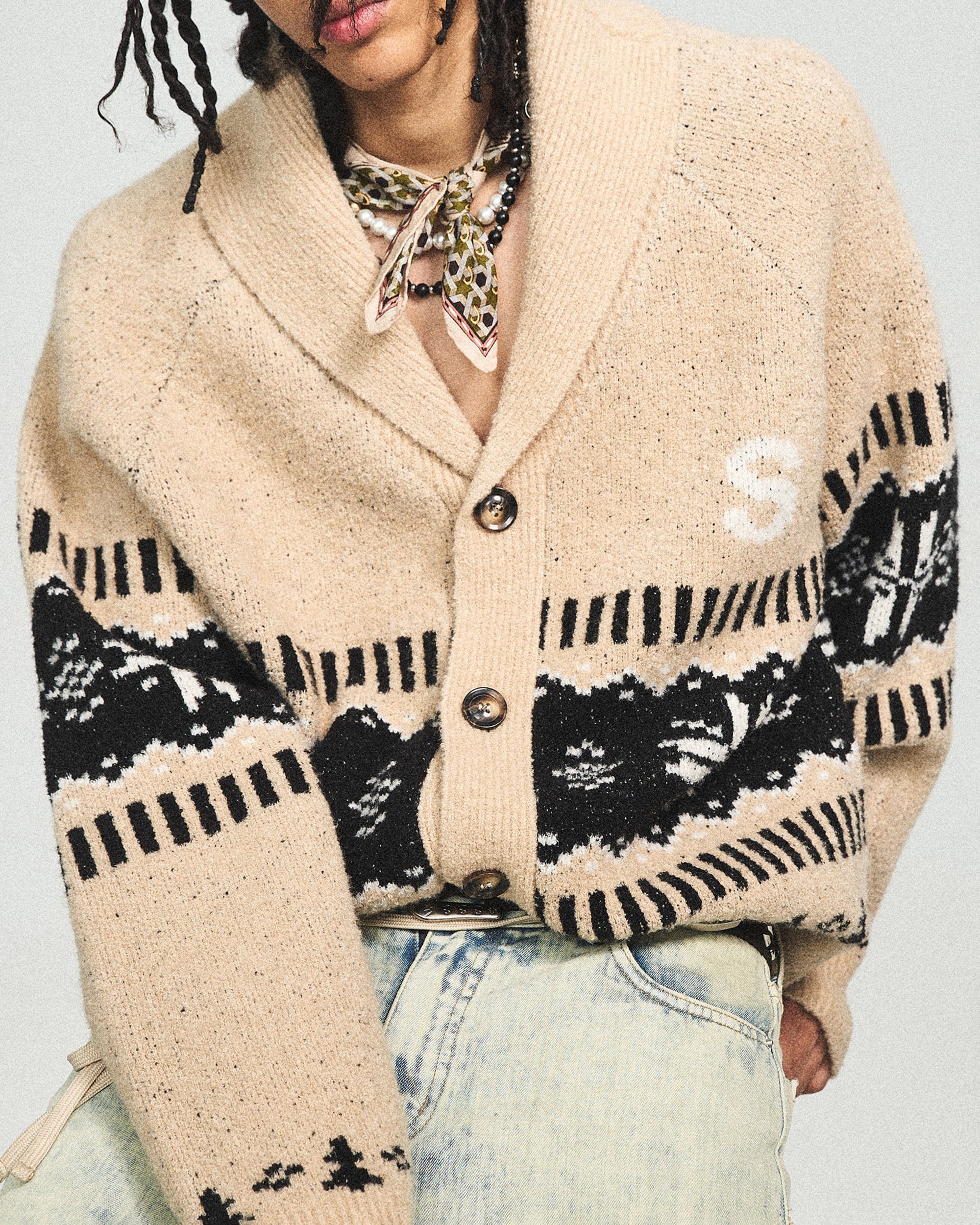 STEEPC Classic Knitted Cardigan, premium urban and streetwear designers apparel on PROJECTISR.com, STEEPC