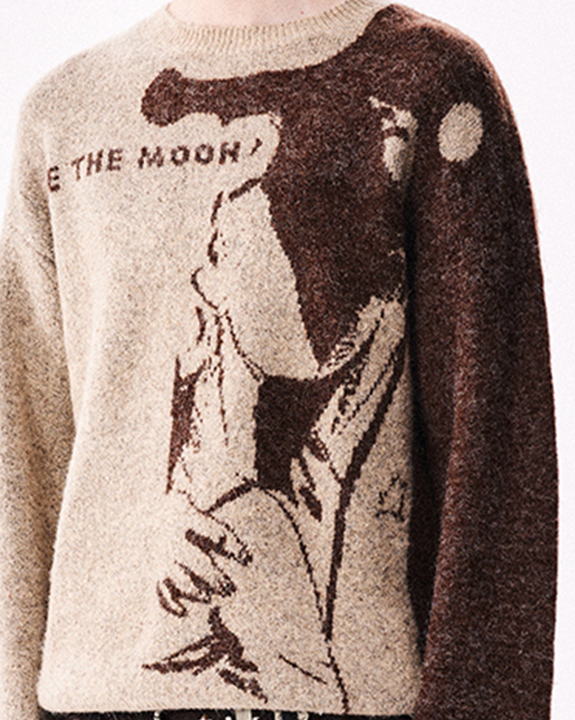 RICHILL USE THE MOON Sweater, premium urban and streetwear designers apparel on PROJECTISR.com, RICHILL