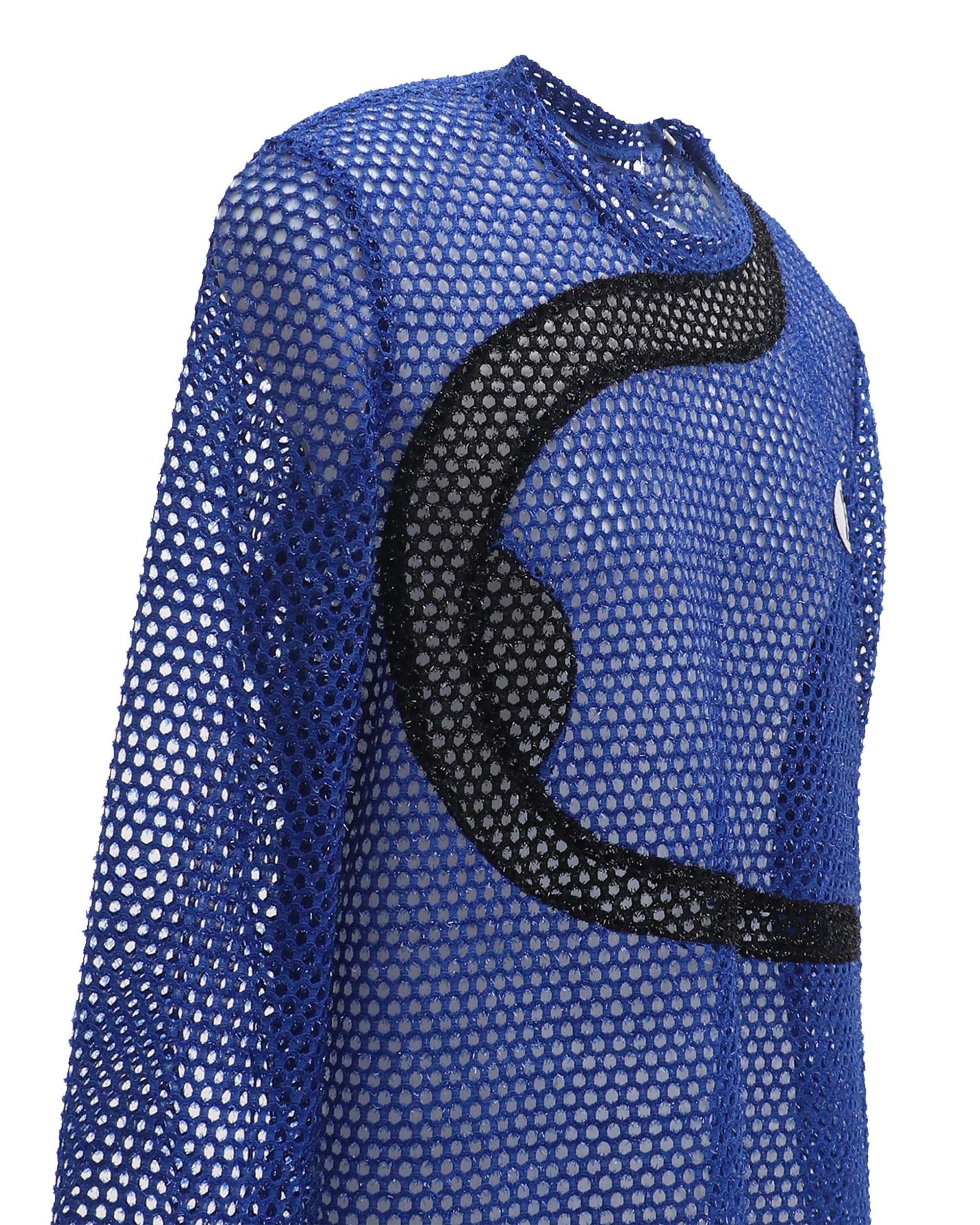 EMBRYO Asymmetrical Spliced Hollowed Long-Sleeve Tee, premium urban and streetwear designers apparel on PROJECTISR.com, EMBRYO