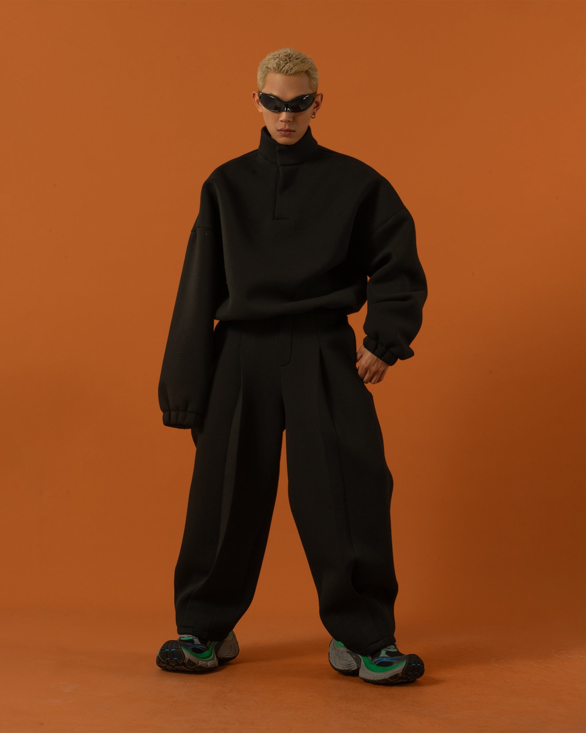CLP The Astronaut Mockneck Sweatshirt, premium urban and streetwear designers apparel on PROJECTISR.com, CLP