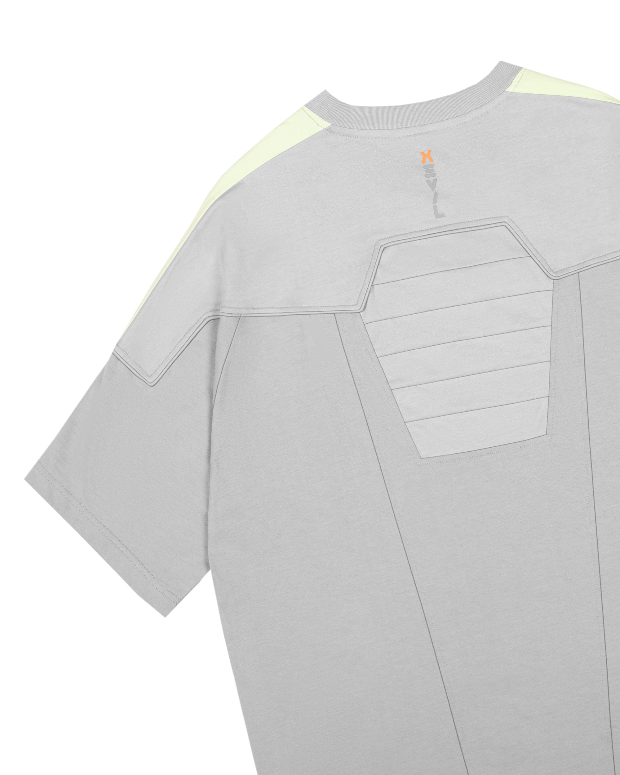XIPHEVIL Modern Deconstructed Rivet Jersey Sliver, premium urban and streetwear designers apparel on PROJECTISR.com, XIPHEVIL