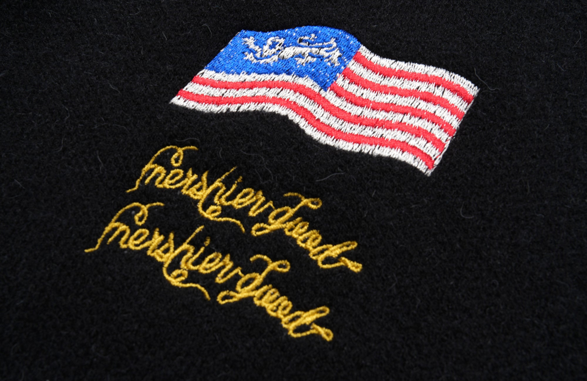 CLP Embroidered Patch Jacquard Cardigan