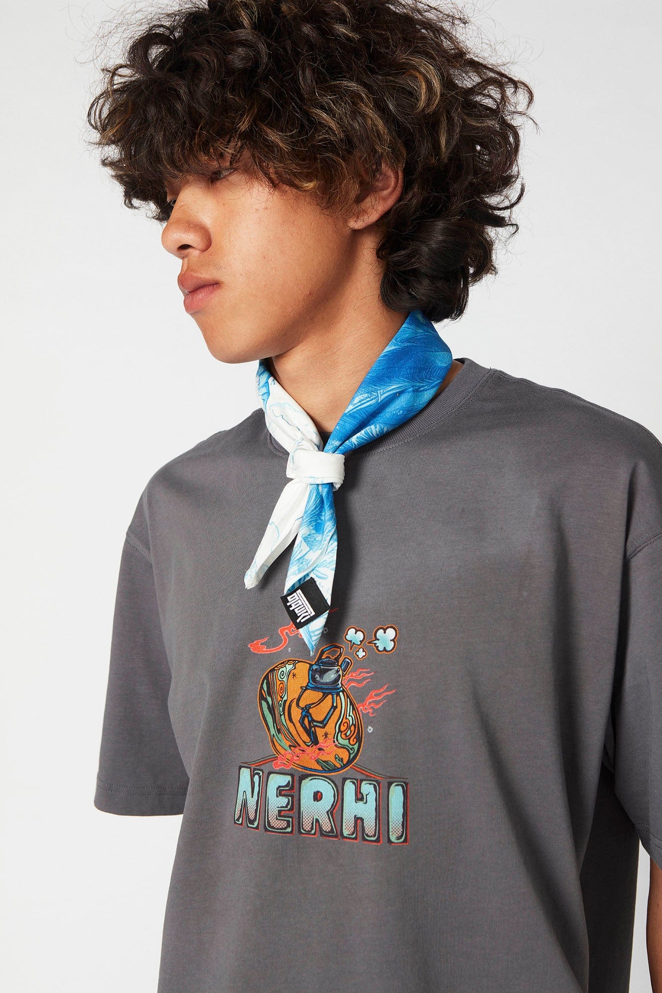 NERHI Meditating Yeti Scenic Graphic Bandana
