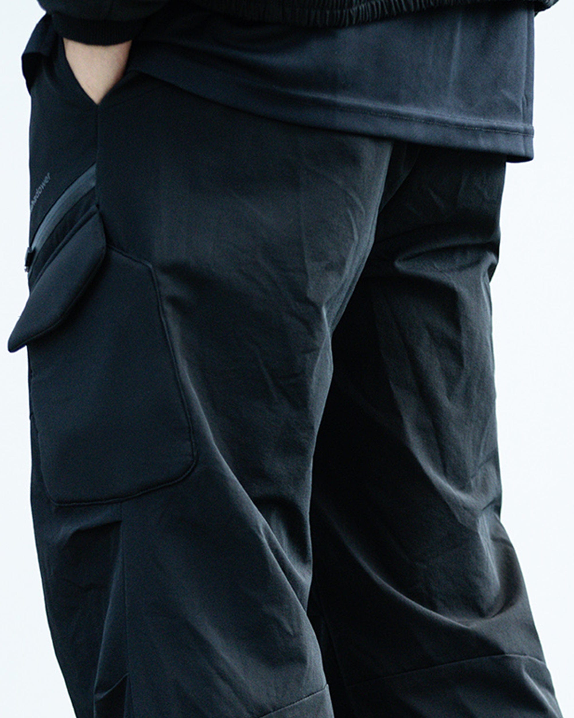 ENSHADOWER Waterproof Pleated Foam Pocket Hiking Pants, premium urban and streetwear designers apparel on PROJECTISR.com, ENSHADOWER