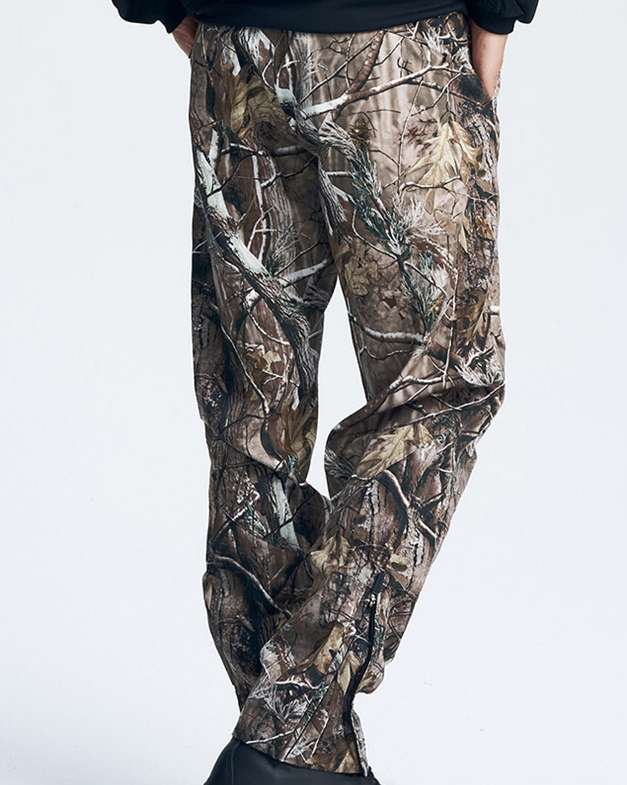 ENSHADOWER Wood Camo Hiking Pants, premium urban and streetwear designers apparel on PROJECTISR.com, ENSHADOWER