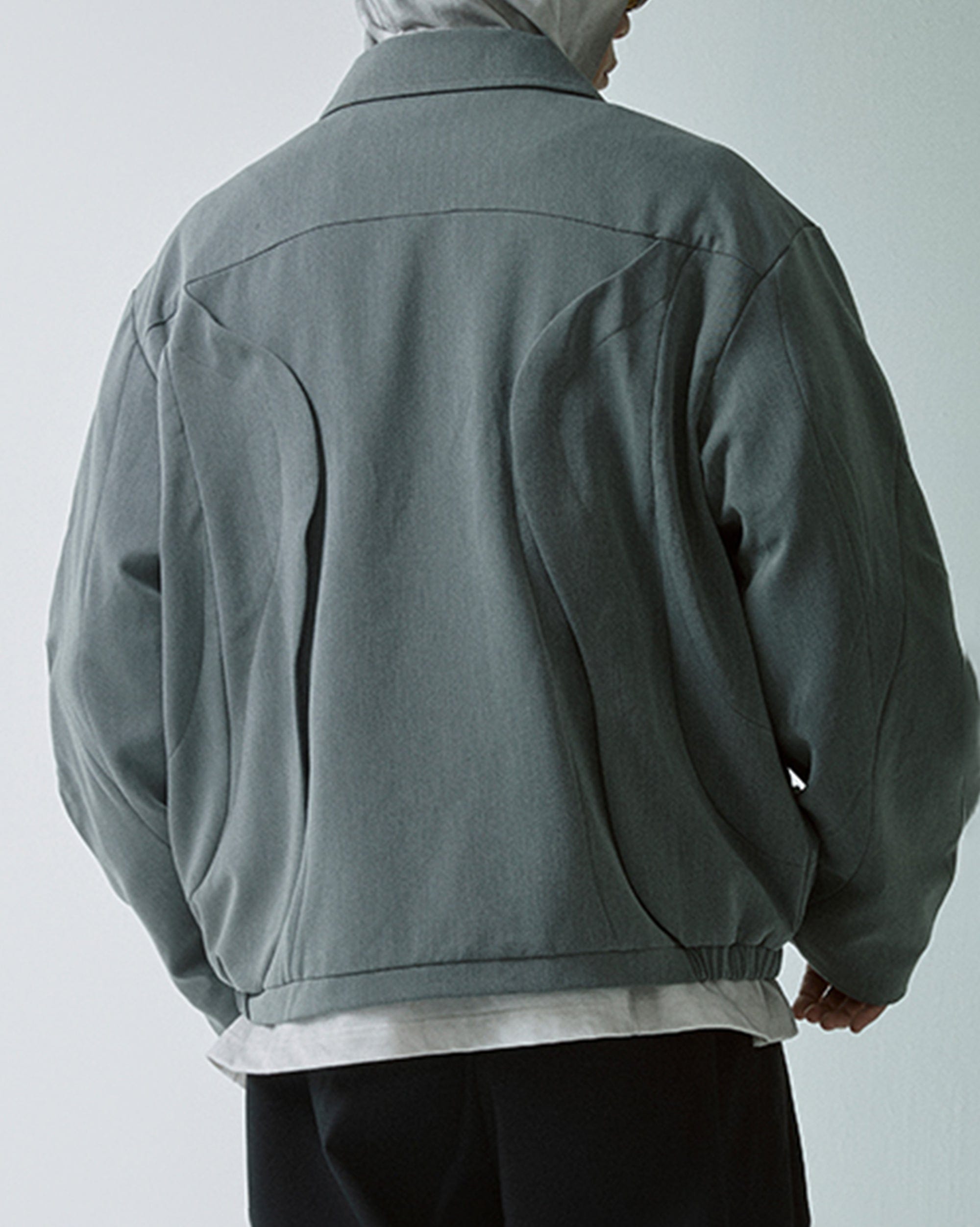 F2CE Deconstructed Layered Zip-Up Jacket, premium urban and streetwear designers apparel on PROJECTISR.com, F2CE