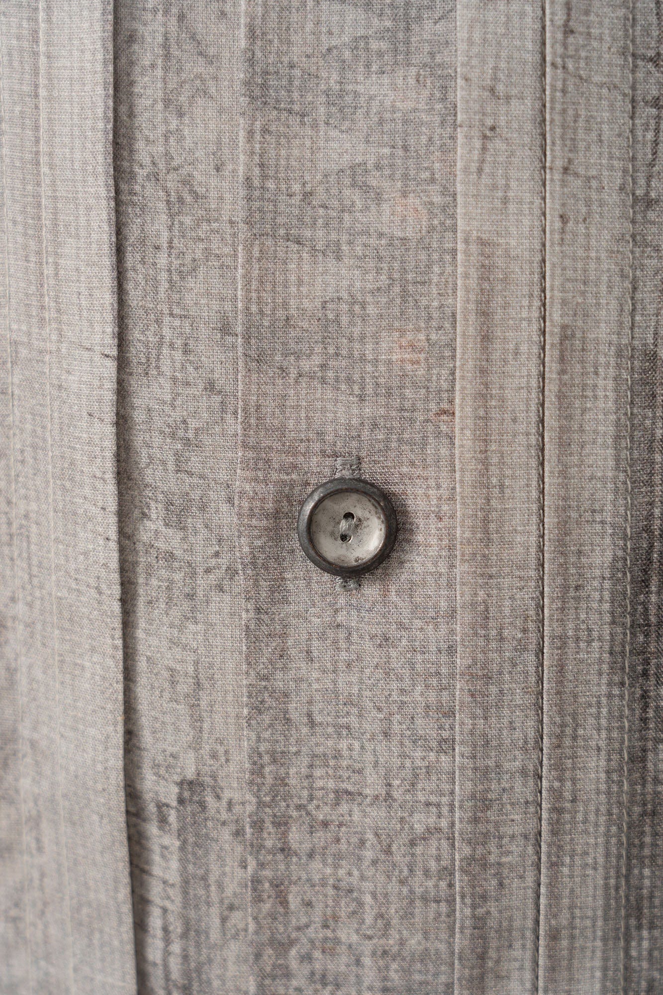 MOITIEDEPETALE Striped Pocket Linen-Blend Half Shirt, premium urban and streetwear designers apparel on PROJECTISR.com, MOITIEDEPETALE