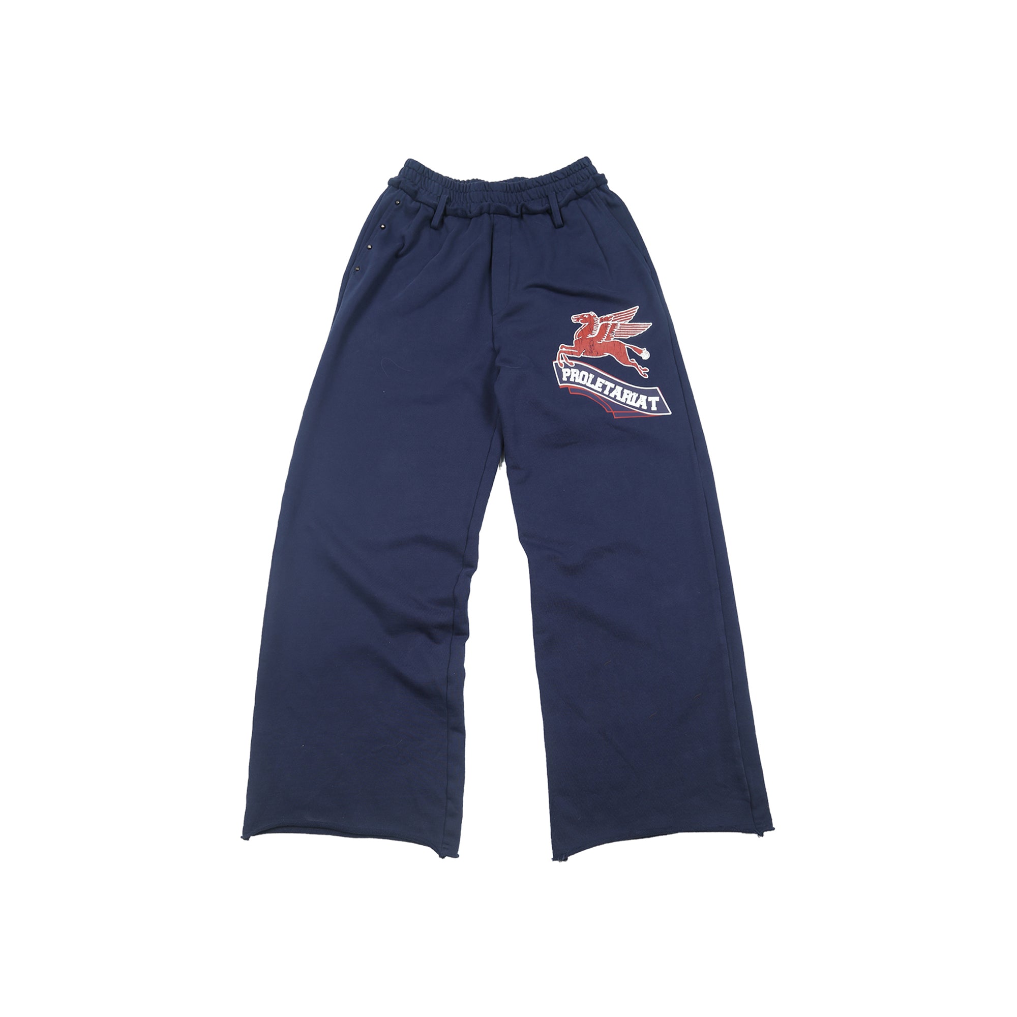 TRECLUB Washed Graphic Wide-Leg Sweatpants, premium urban and streetwear designers apparel on PROJECTISR.com, TRECLUB