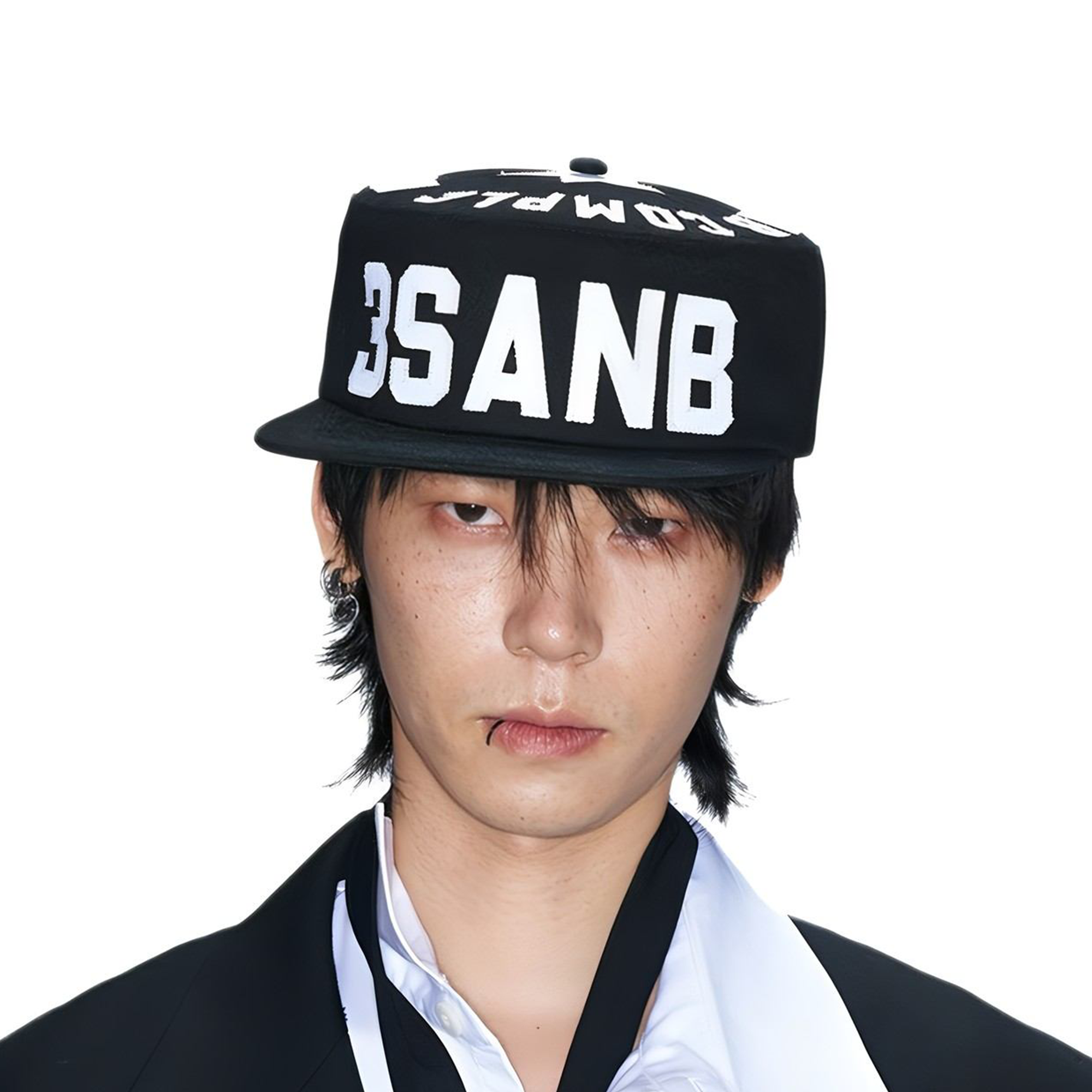 SANB LOGO Patch Pillbox Cap