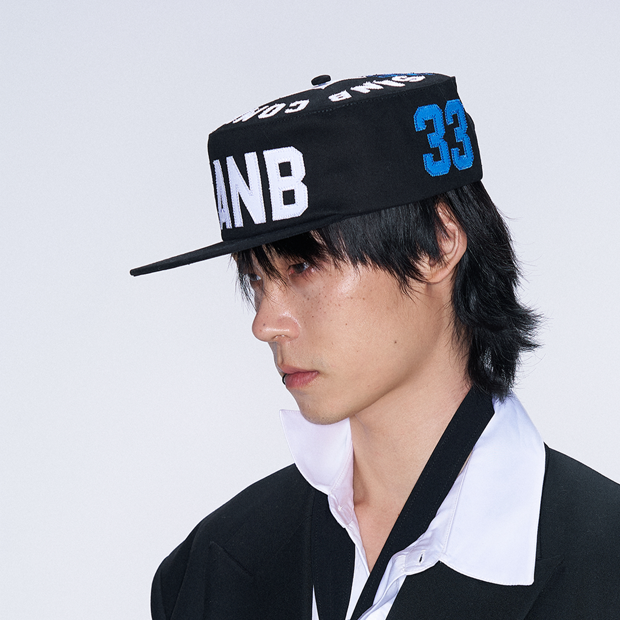 SANB LOGO Patch Pillbox Cap