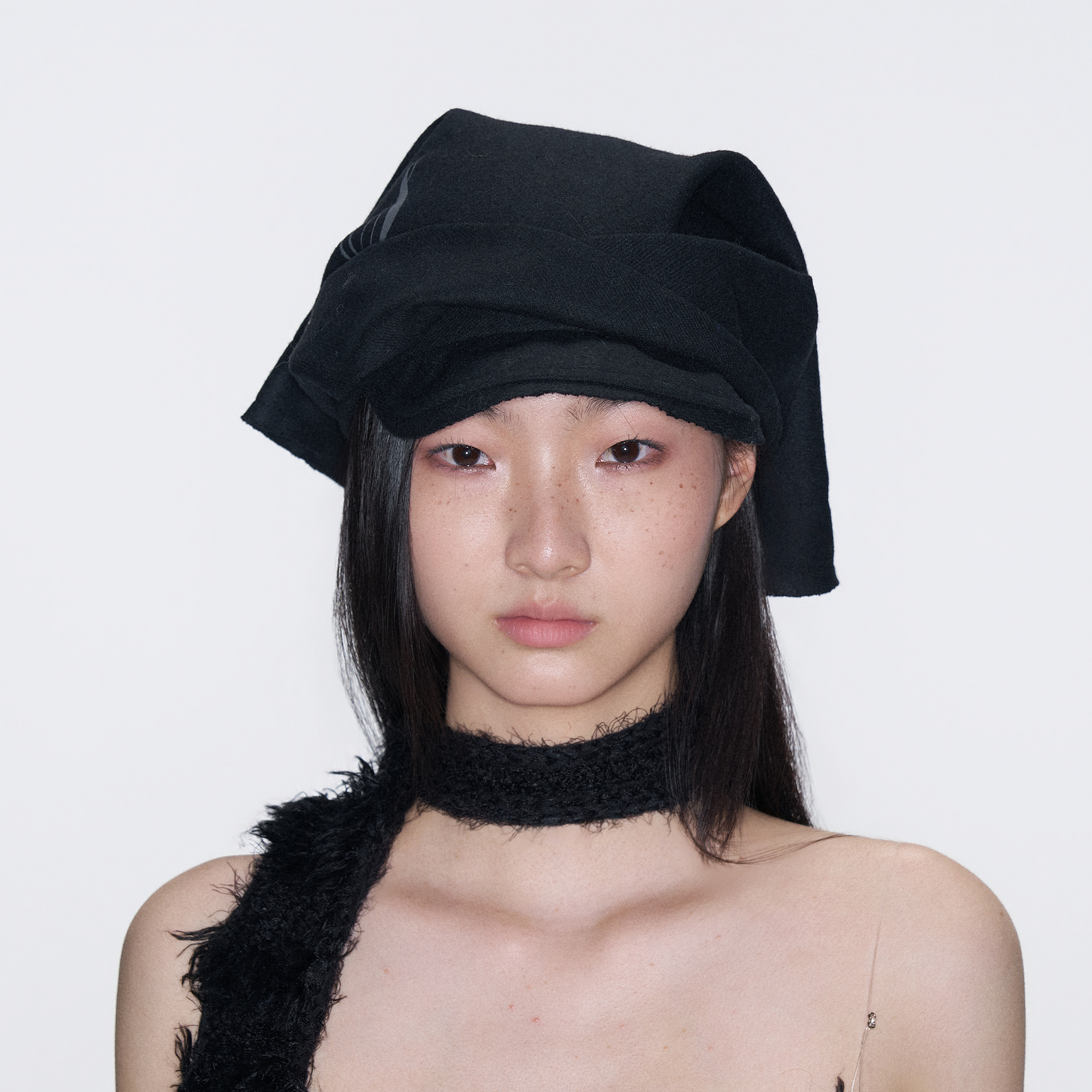 SANB Draped Headscarf Cap