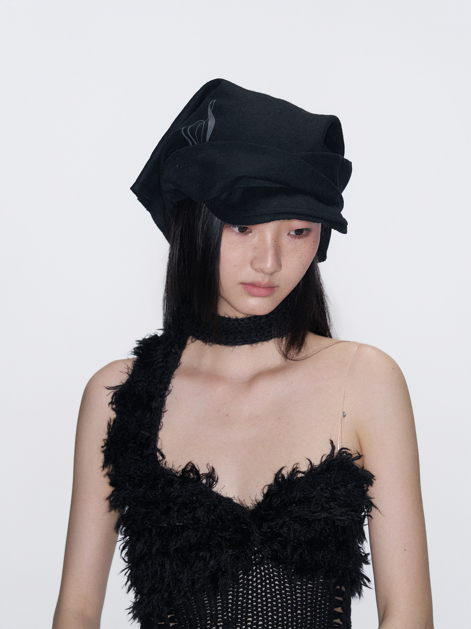 SANB Draped Headscarf Cap