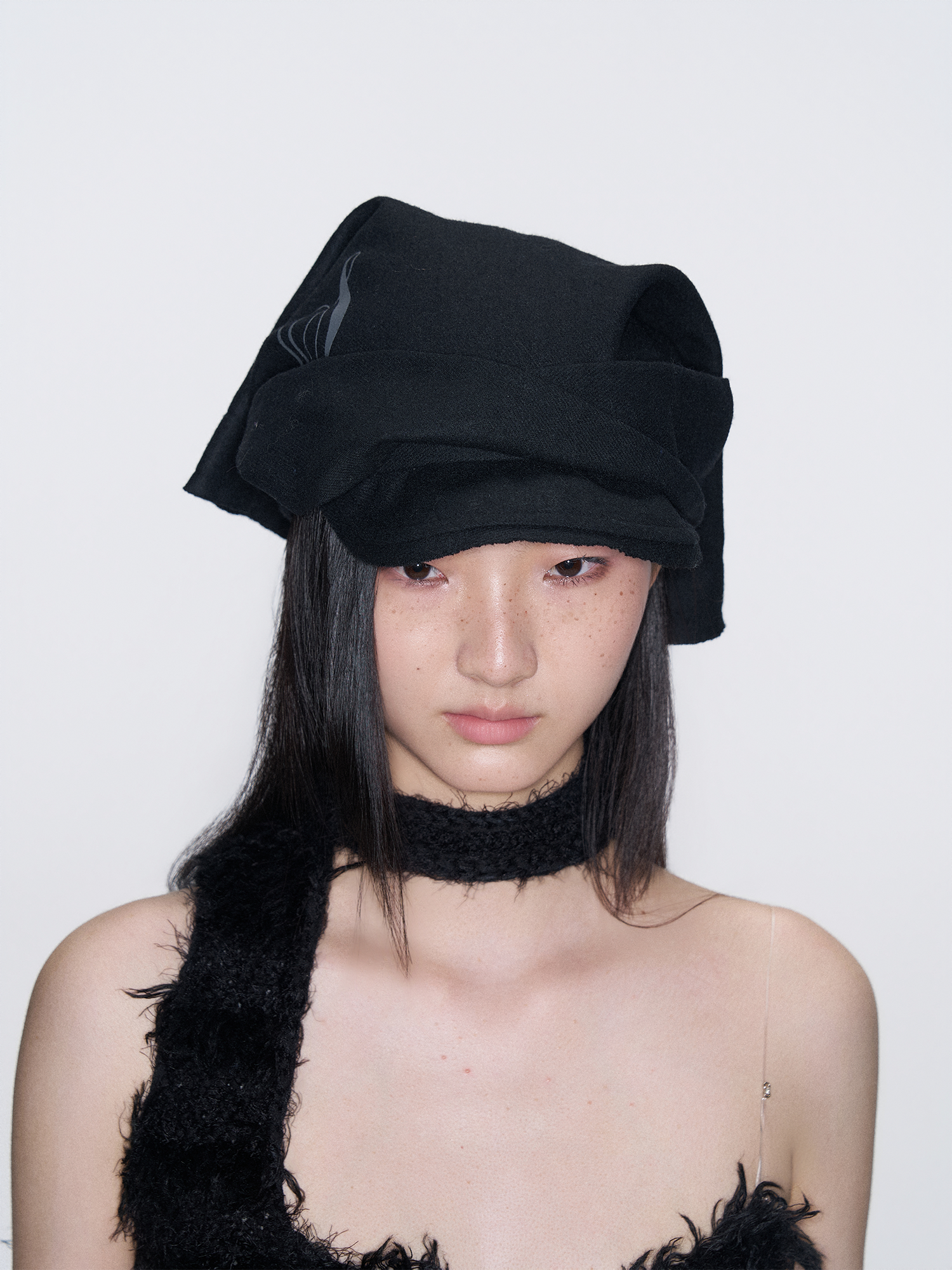 SANB Draped Headscarf Cap
