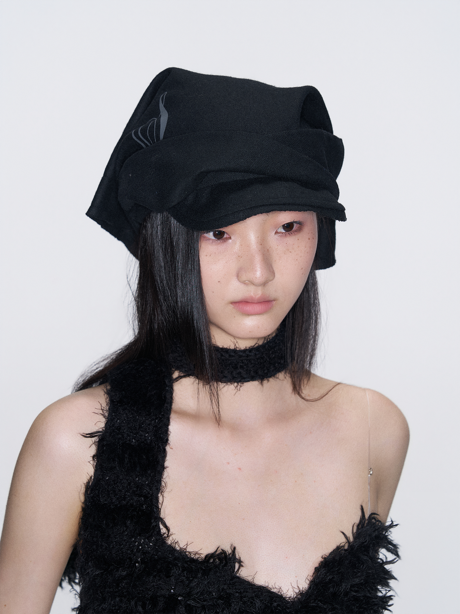 SANB Draped Headscarf Cap