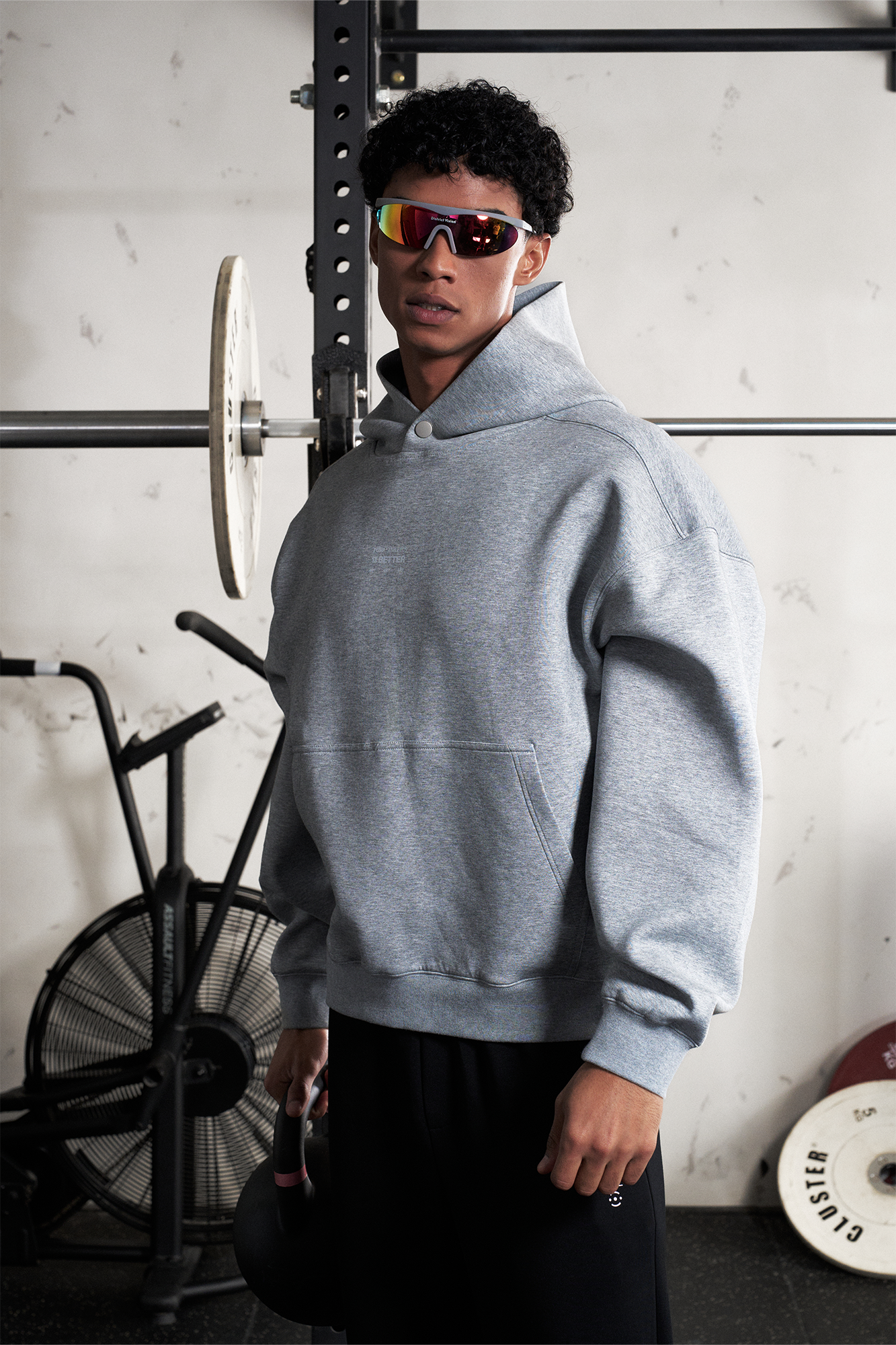 PUMPPLUS Essential Graphic Hoodie, premium urban and streetwear designers apparel on PROJECTISR.com, PUMPPLUS