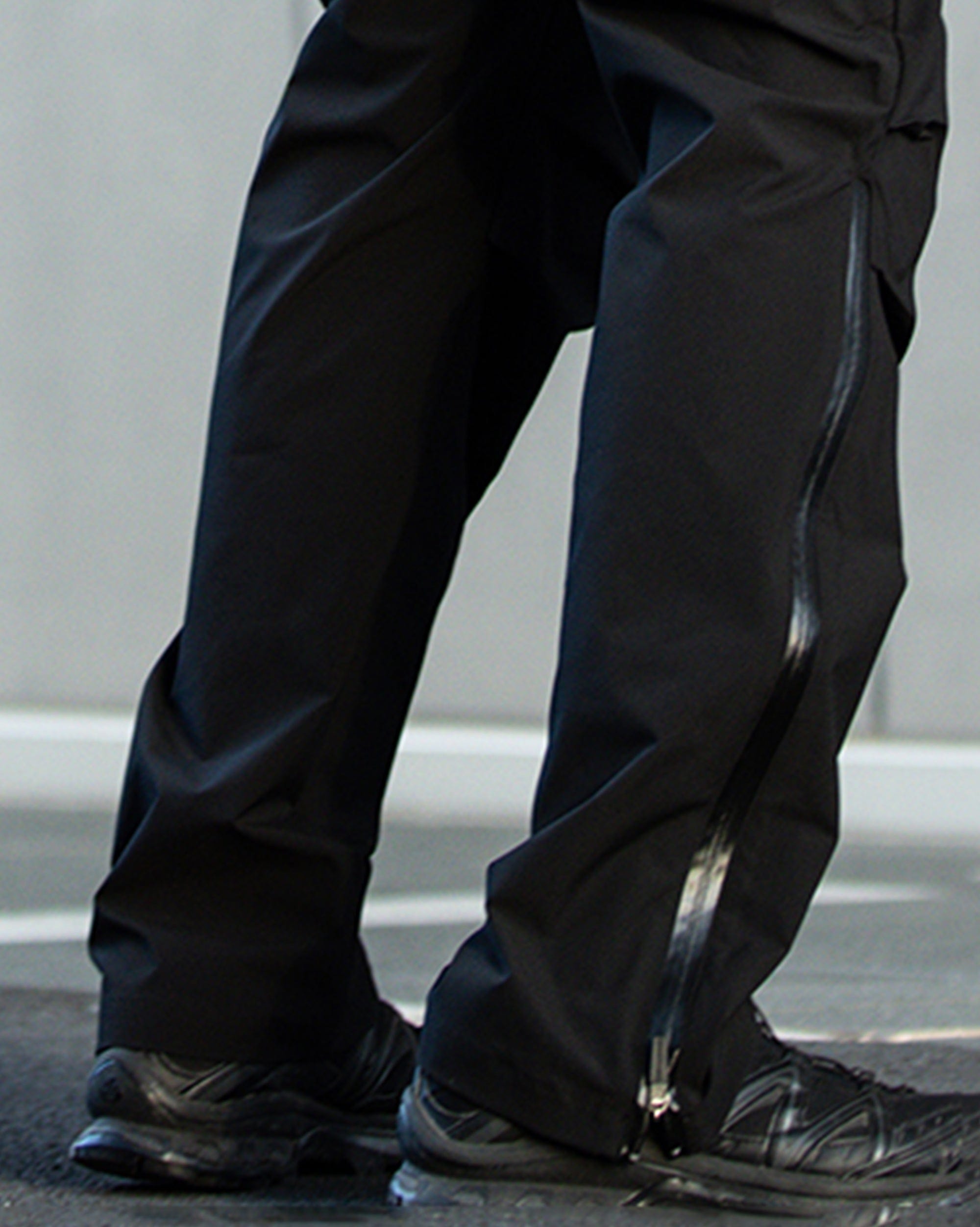 ENSHADOWER Modern Pleated City Pants, premium urban and streetwear designers apparel on PROJECTISR.com, ENSHADOWER
