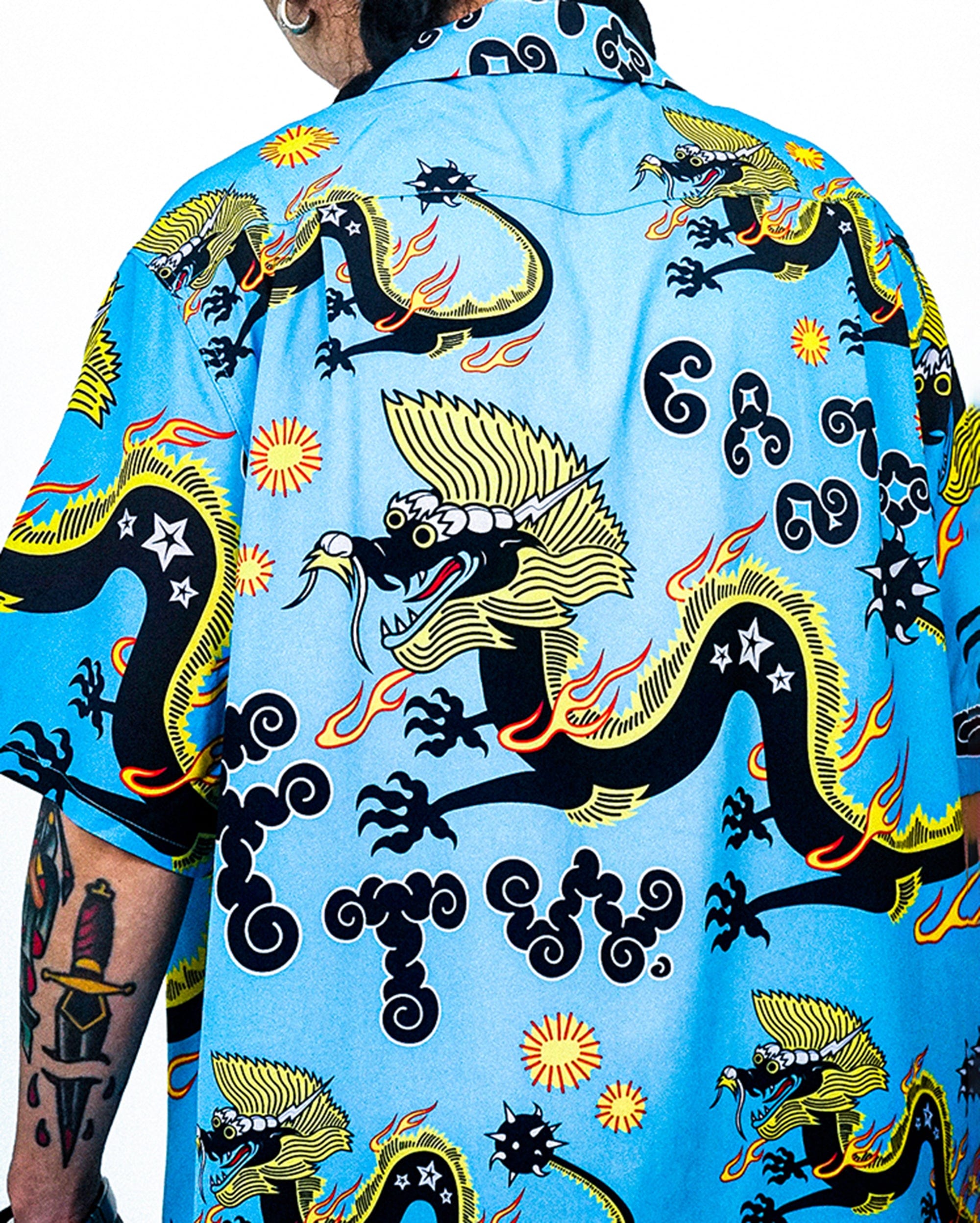 WCC Dragon Half-Shirt, premium urban and streetwear designers apparel on PROJECTISR.com, WCC