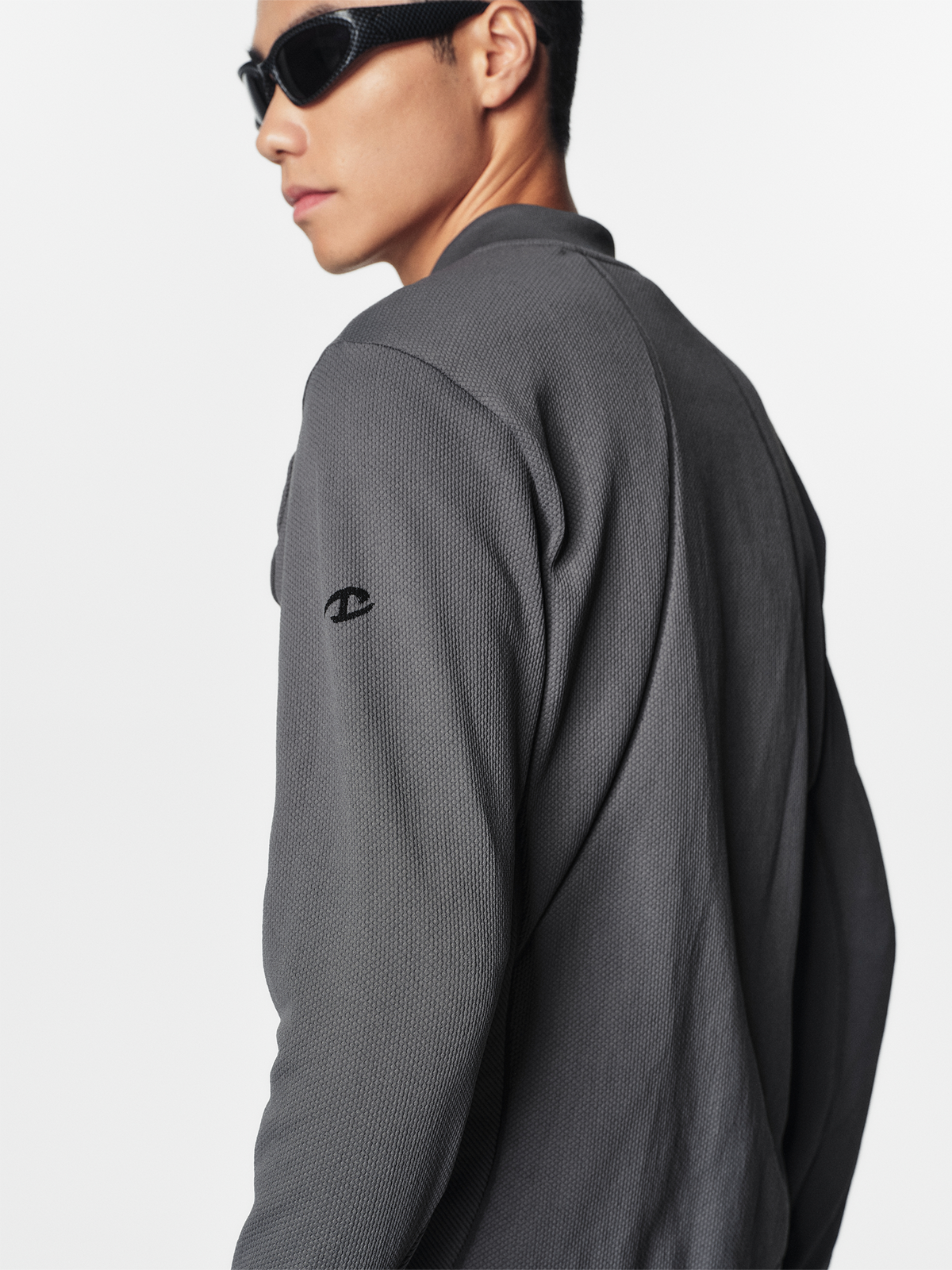 CATSSTAC Seamless Knit Mock-Neck Jacket