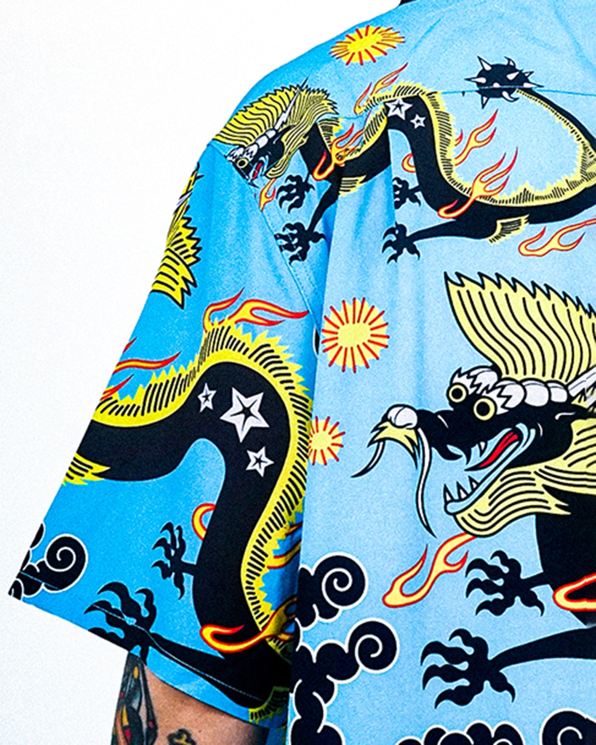 WCC Dragon Half-Shirt, premium urban and streetwear designers apparel on PROJECTISR.com, WCC