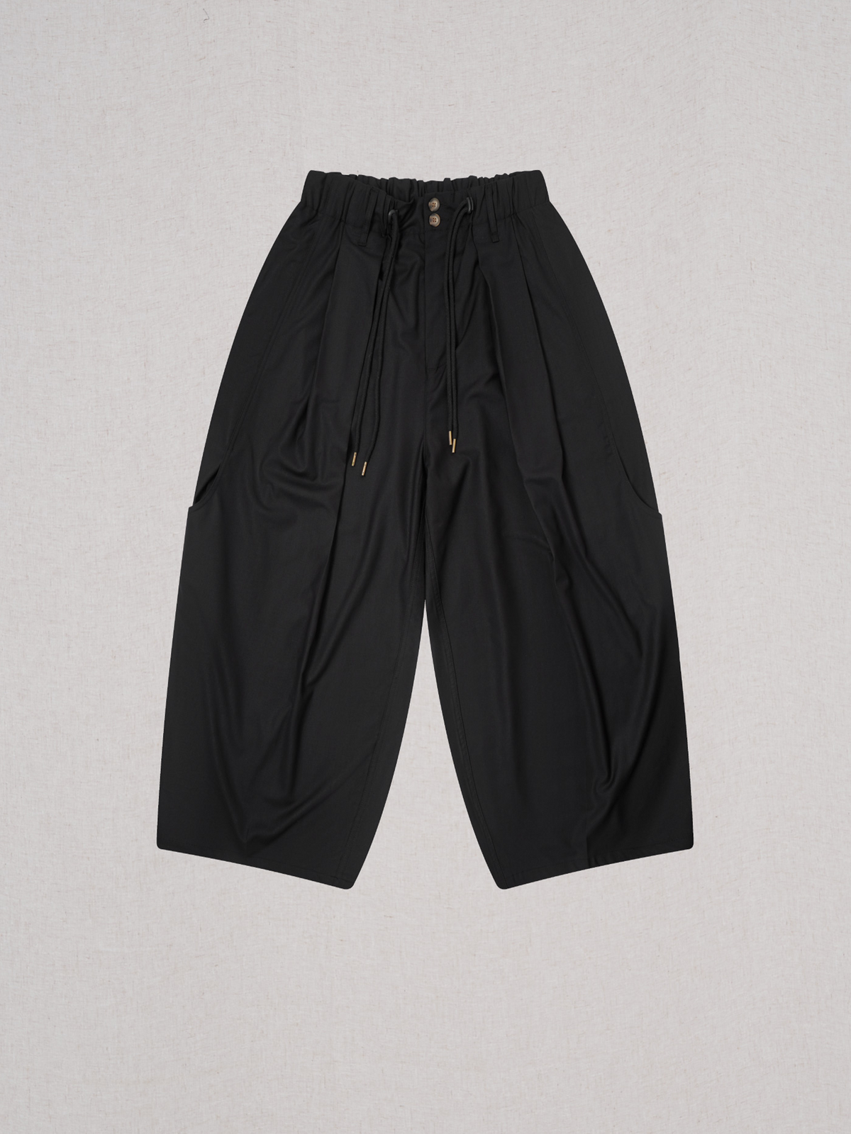 UNLIMITED MOTE Striped Wide-Leg Balloon Pants, premium urban and streetwear designers apparel on PROJECTISR.com, UNLIMITED MOTE