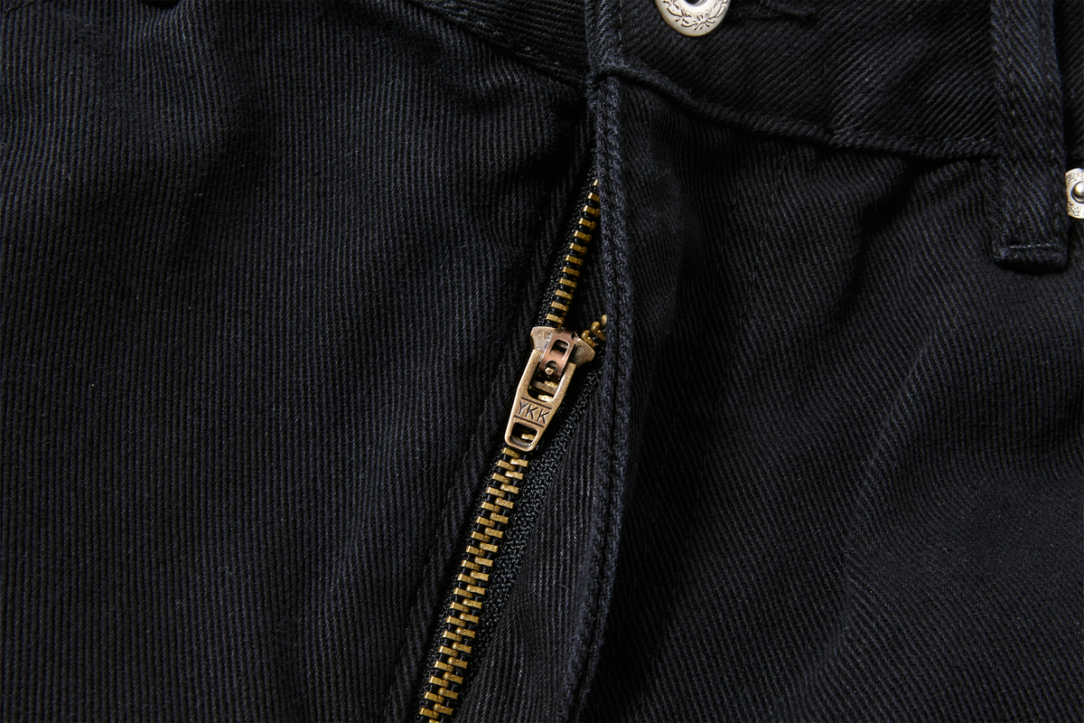 KREATE Pleated Washed Jeans