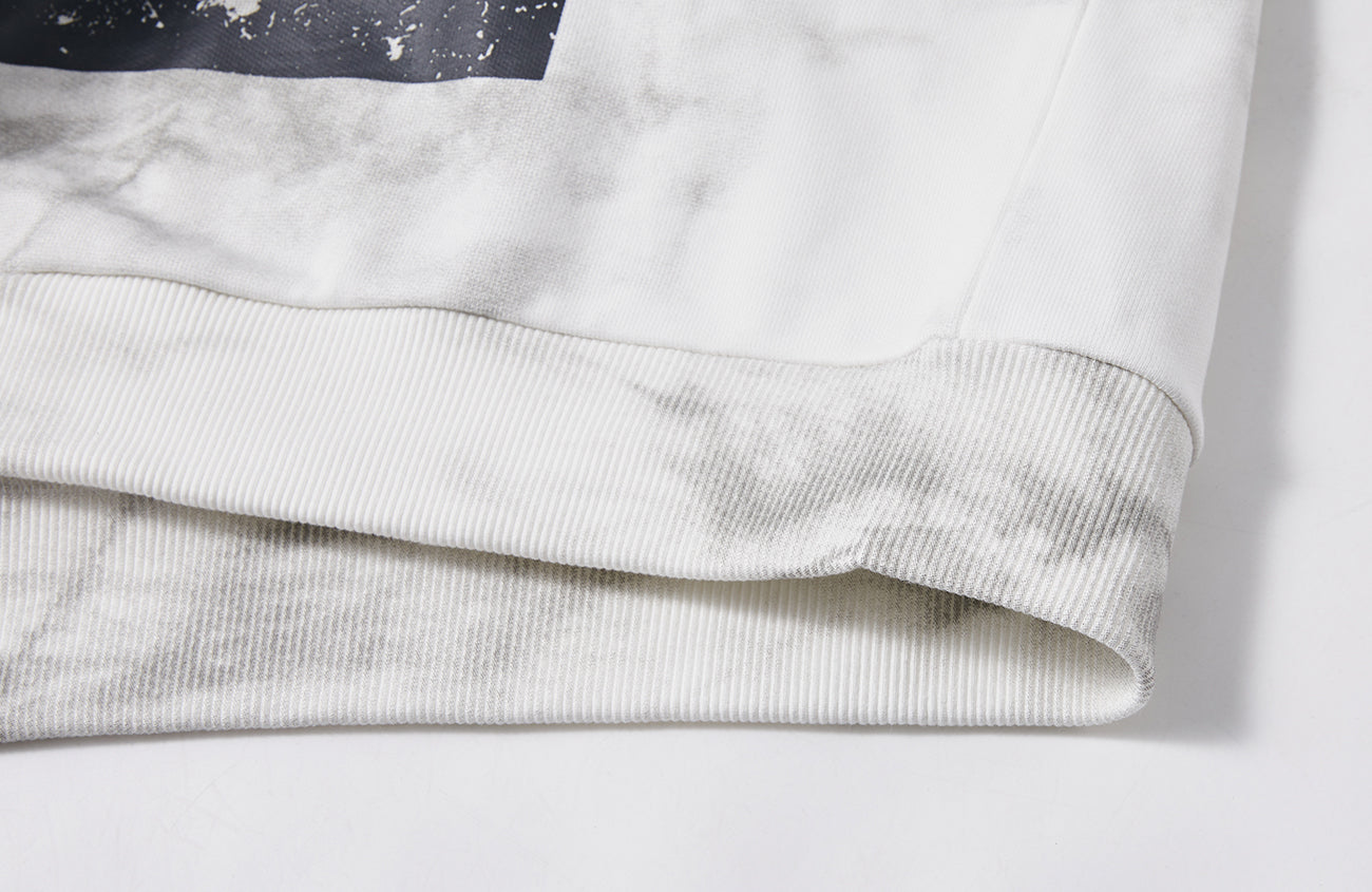 PASET Dirty Wash Star Graphic Track Jacket