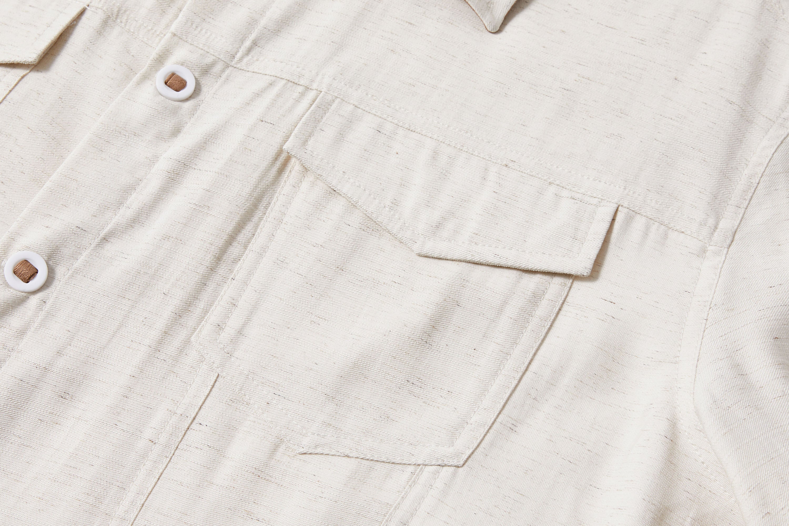KREATE Contrast Collar Linen Half Shirt, premium urban and streetwear designers apparel on PROJECTISR.com, KREATE