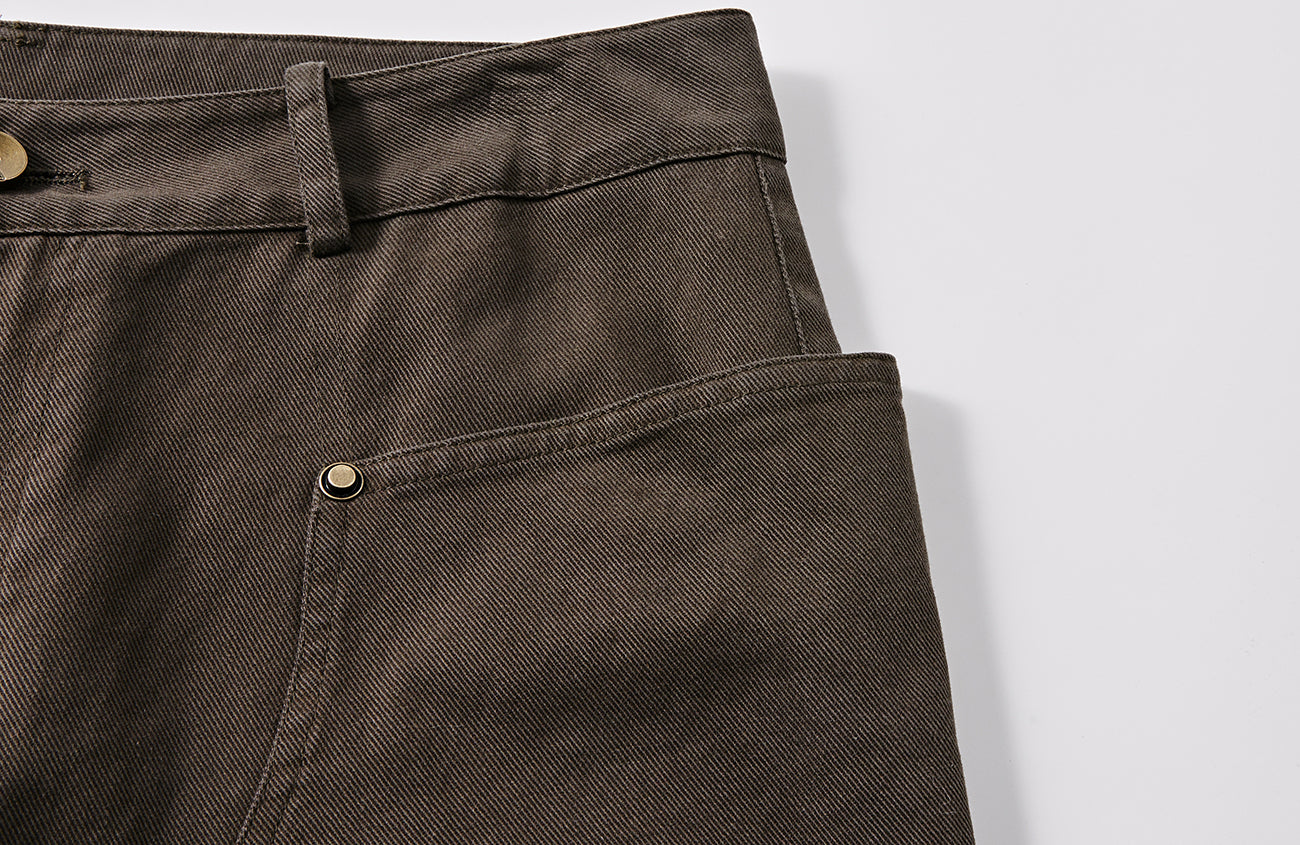 PASET Retro Utility Panel Pants