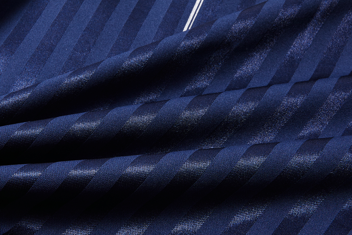 PASET Striped Star-Graphic Spliced Stand-Collar Zip Jacket