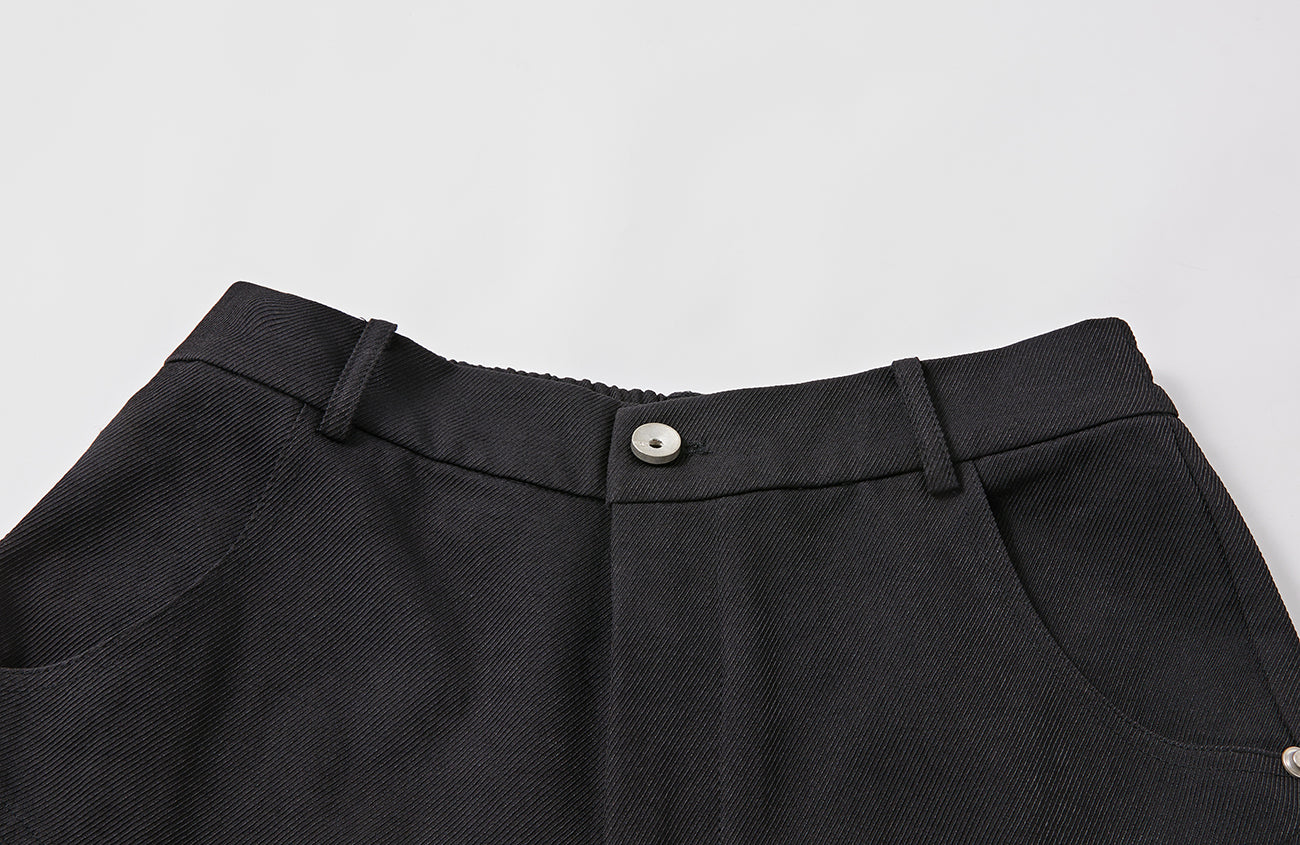 PASET Knee Paneled Flared Trousers