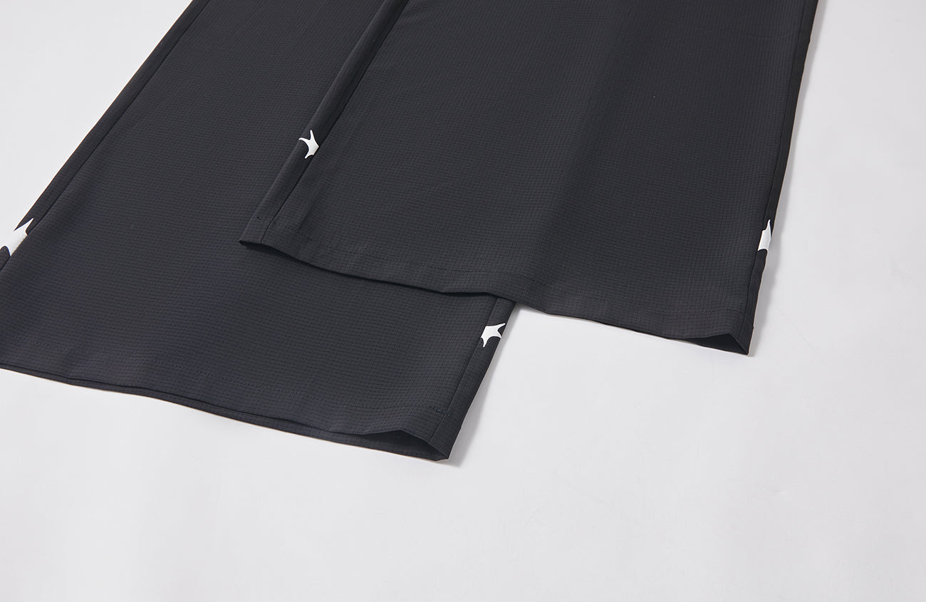 PASET Star Graphic Wide-Leg Pants
