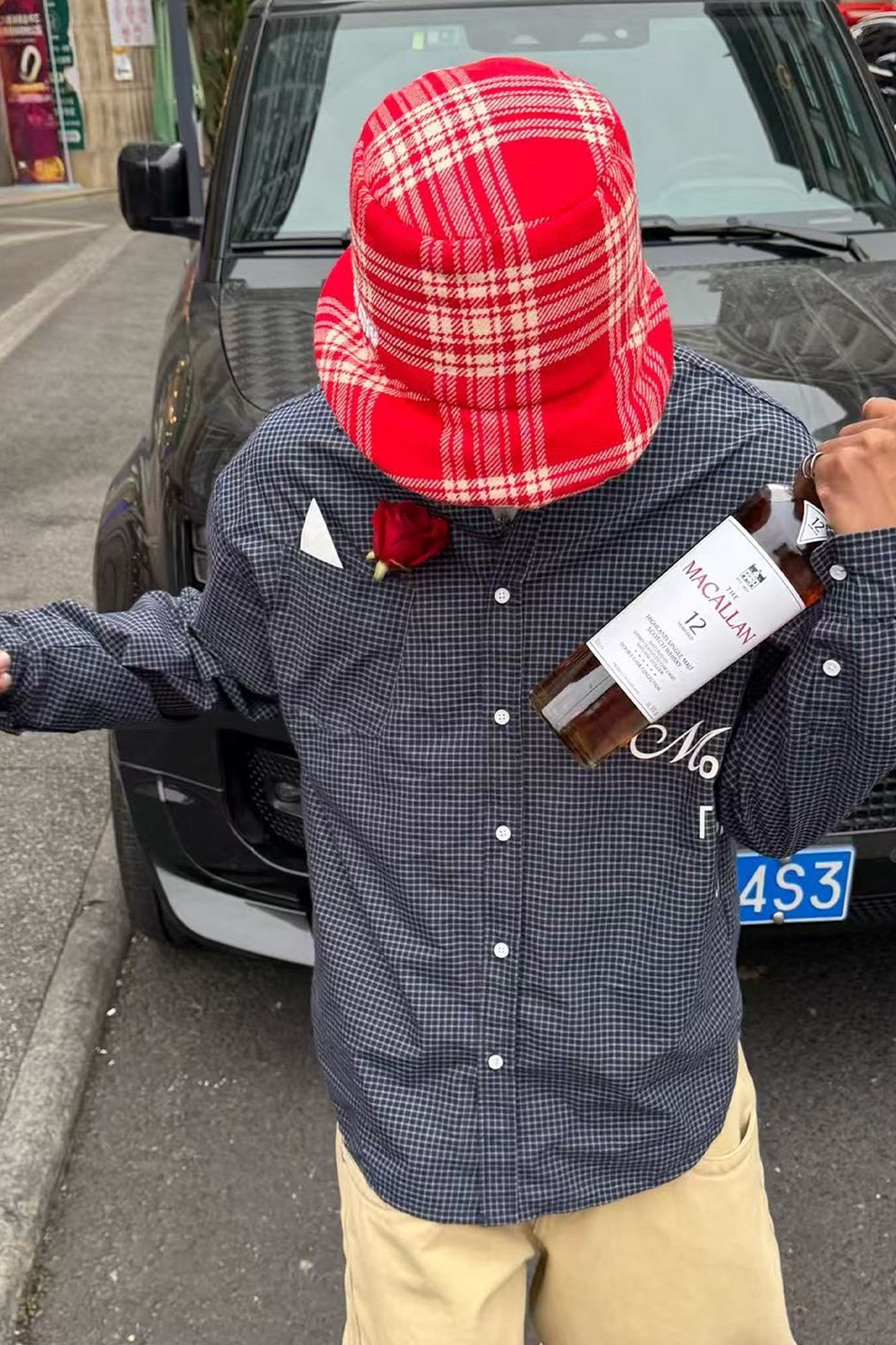 STEEPC Slogan Graphic Check Overshirt, premium urban and streetwear designers apparel on PROJECTISR.com, STEEPC