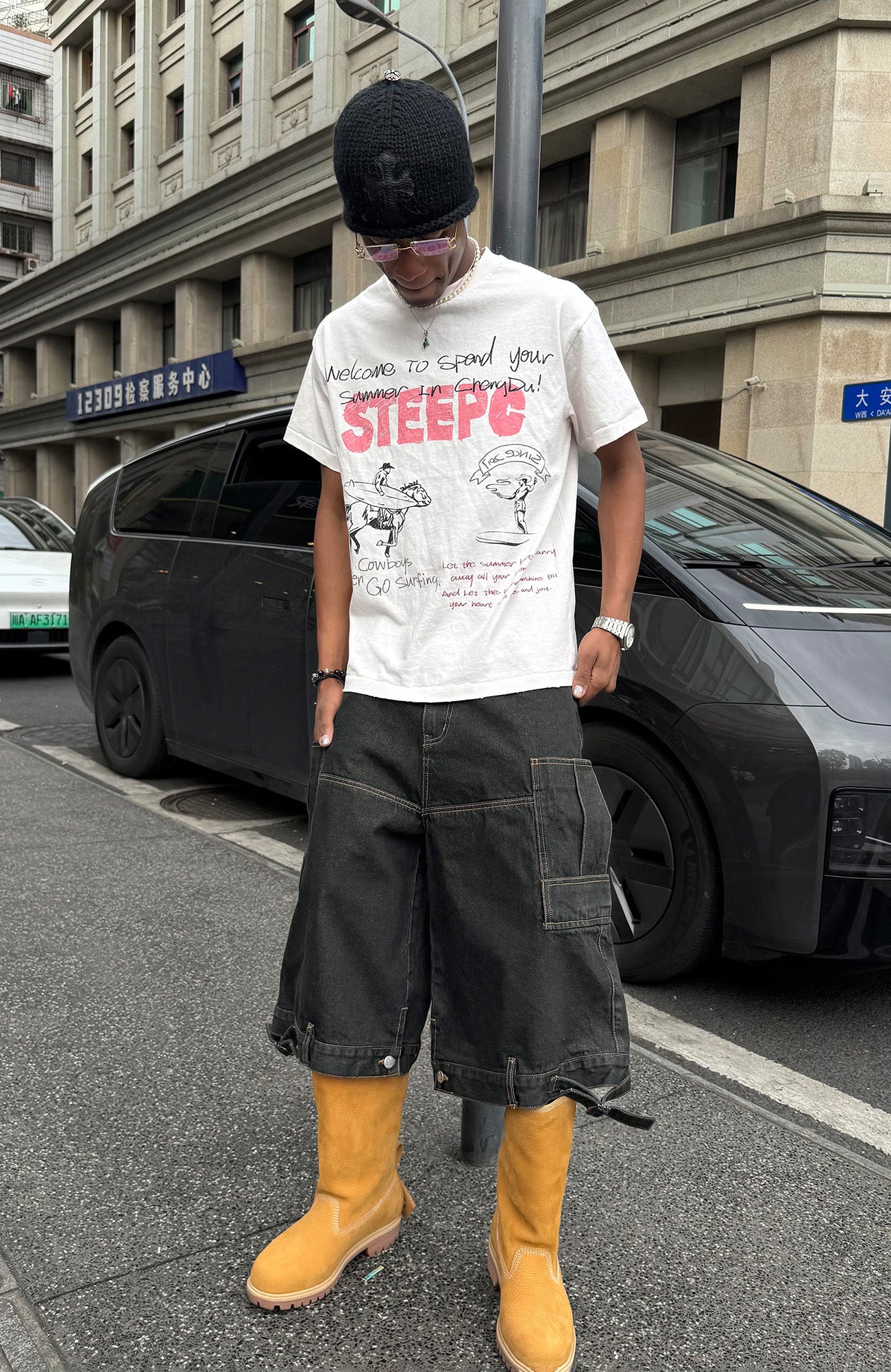 STEEPC Graffiti Sketch Graphic Tee, premium urban and streetwear designers apparel on PROJECTISR.com, STEEPC