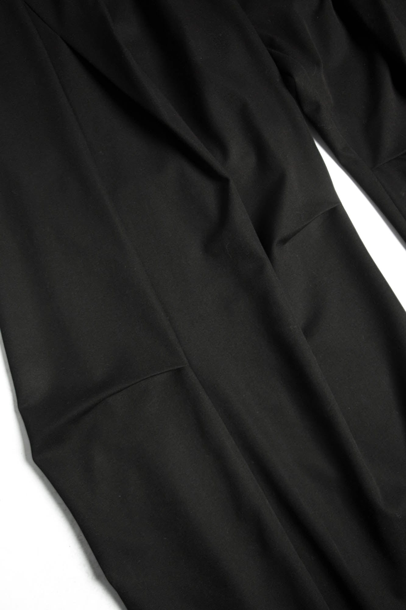 RELABEL Pleated Drape Wide-Leg Trousers, premium urban and streetwear designers apparel on PROJECTISR.com, RELABEL